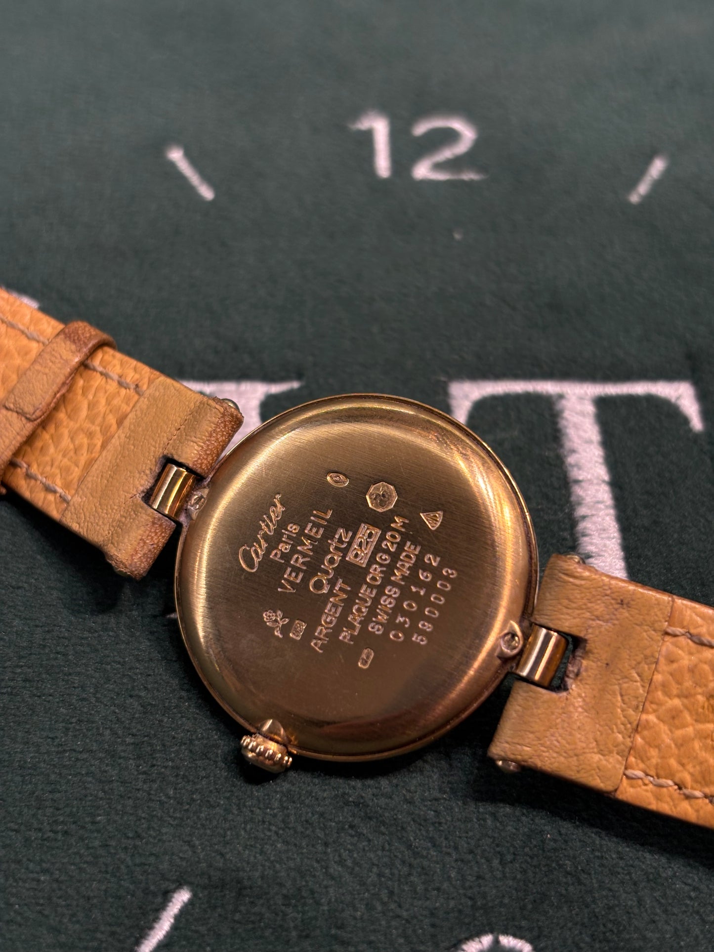 Vintage Cartier Must De Vendome Dress Watch