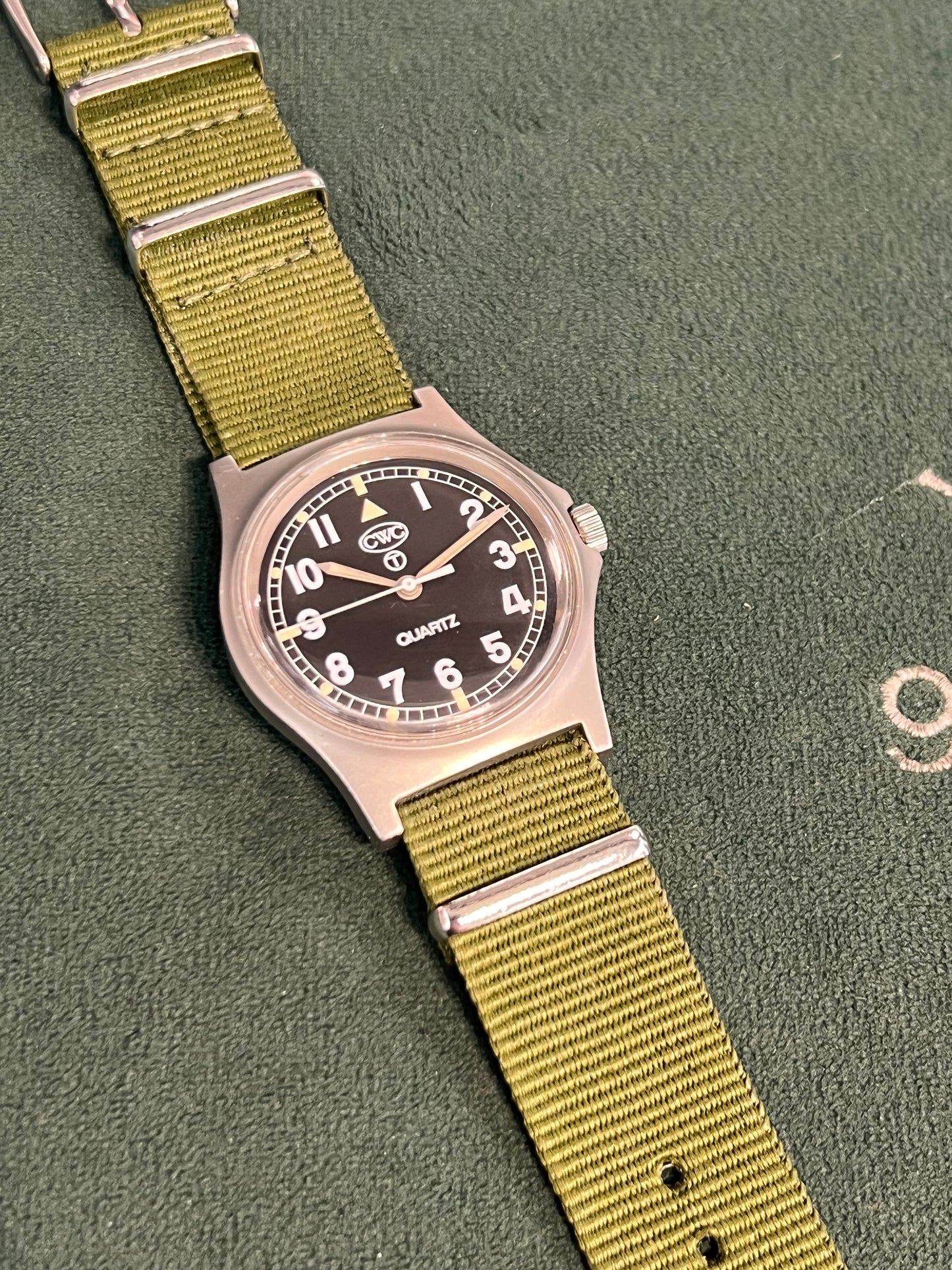 Vintage CWC W10 British Military Issue Quartz Wrist Watch 1997