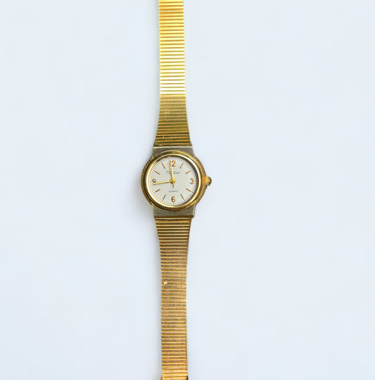 Unusual Neptunus vintage gold plated womes's cocktail dress  watch