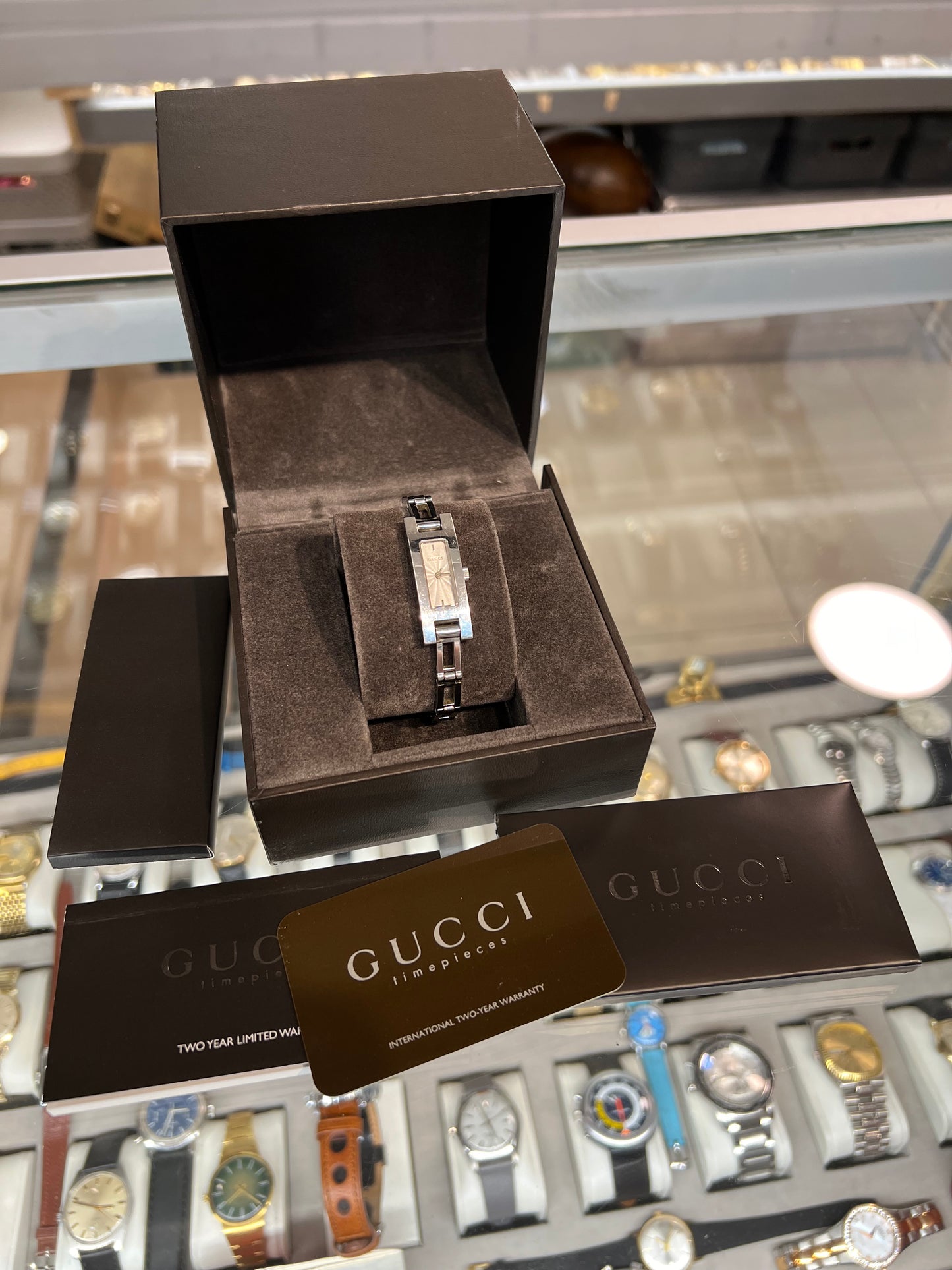 Ladies Gucci dress watch