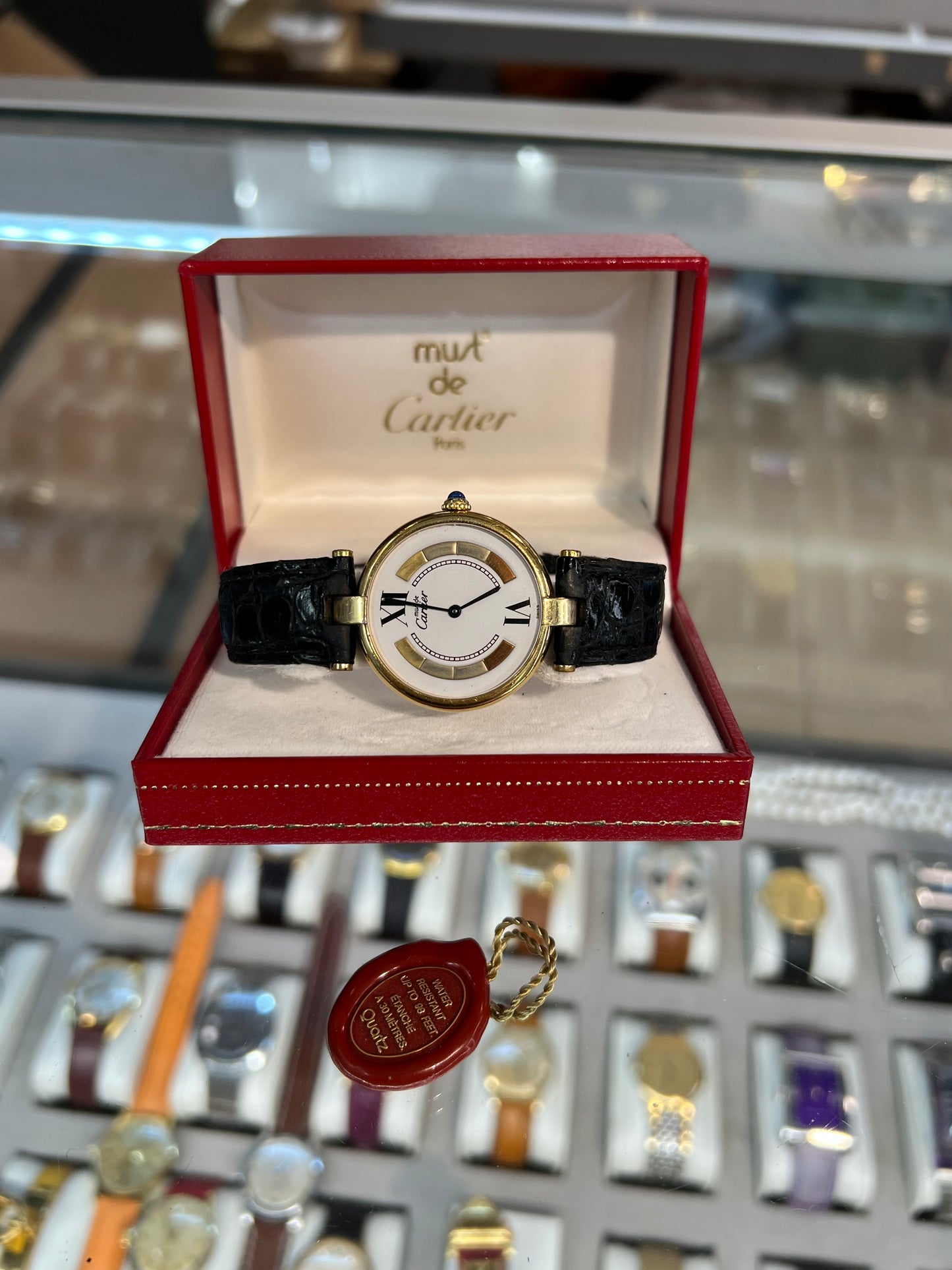 Vintage Cartier Must De Vendome Dress Watch