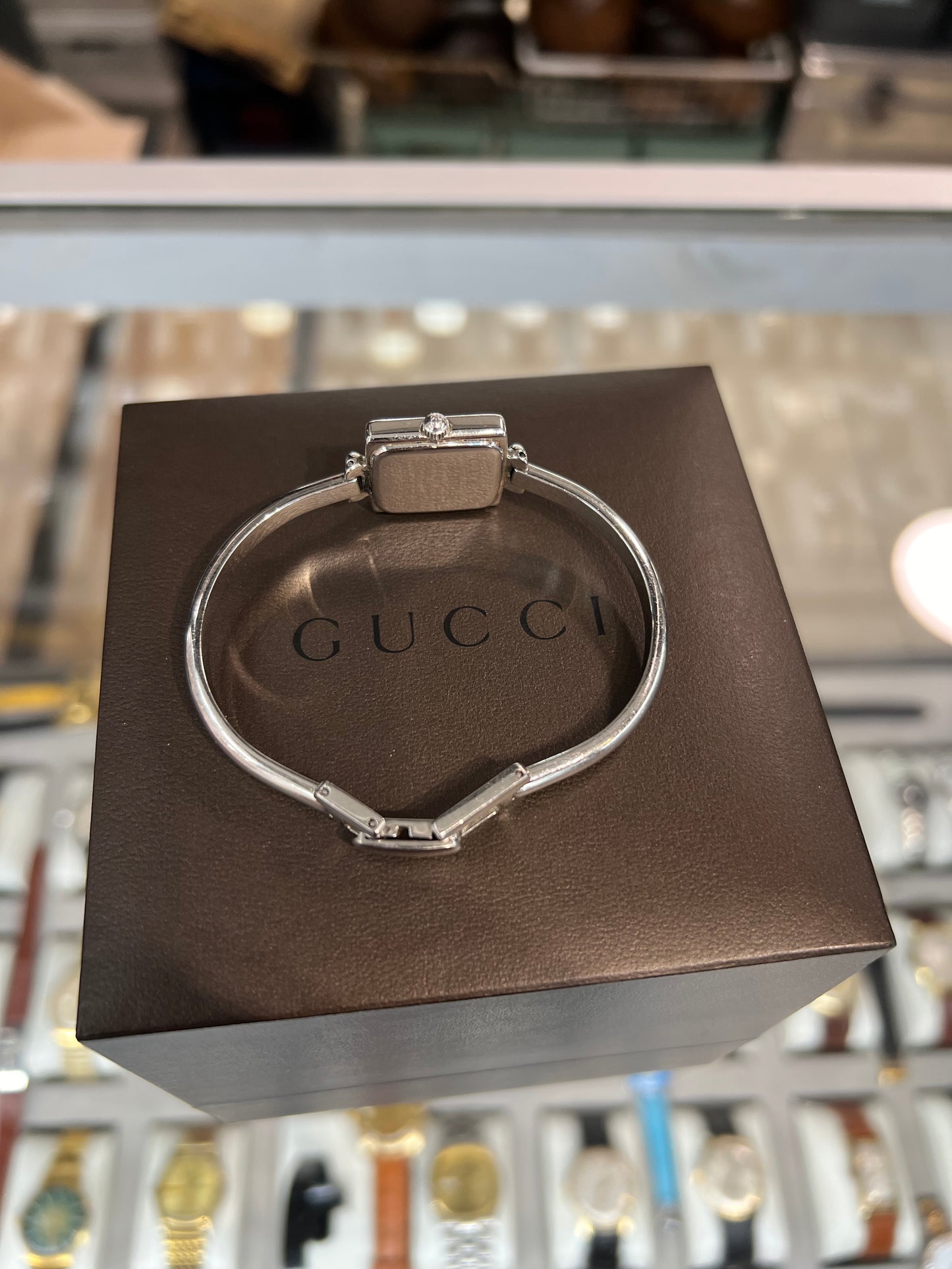 Ladies Gucci bangle watch