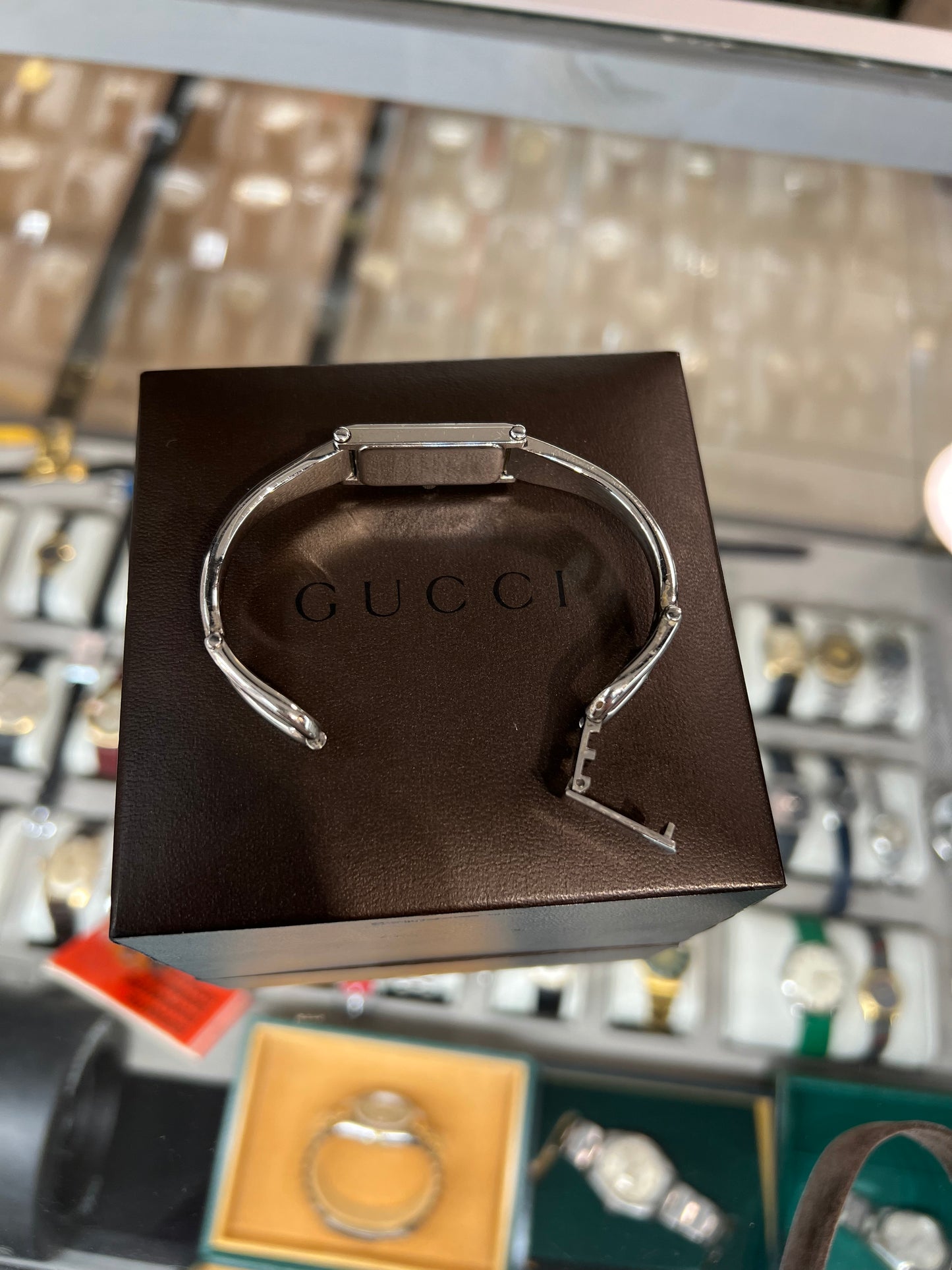 Gucci ladies bracelet watch