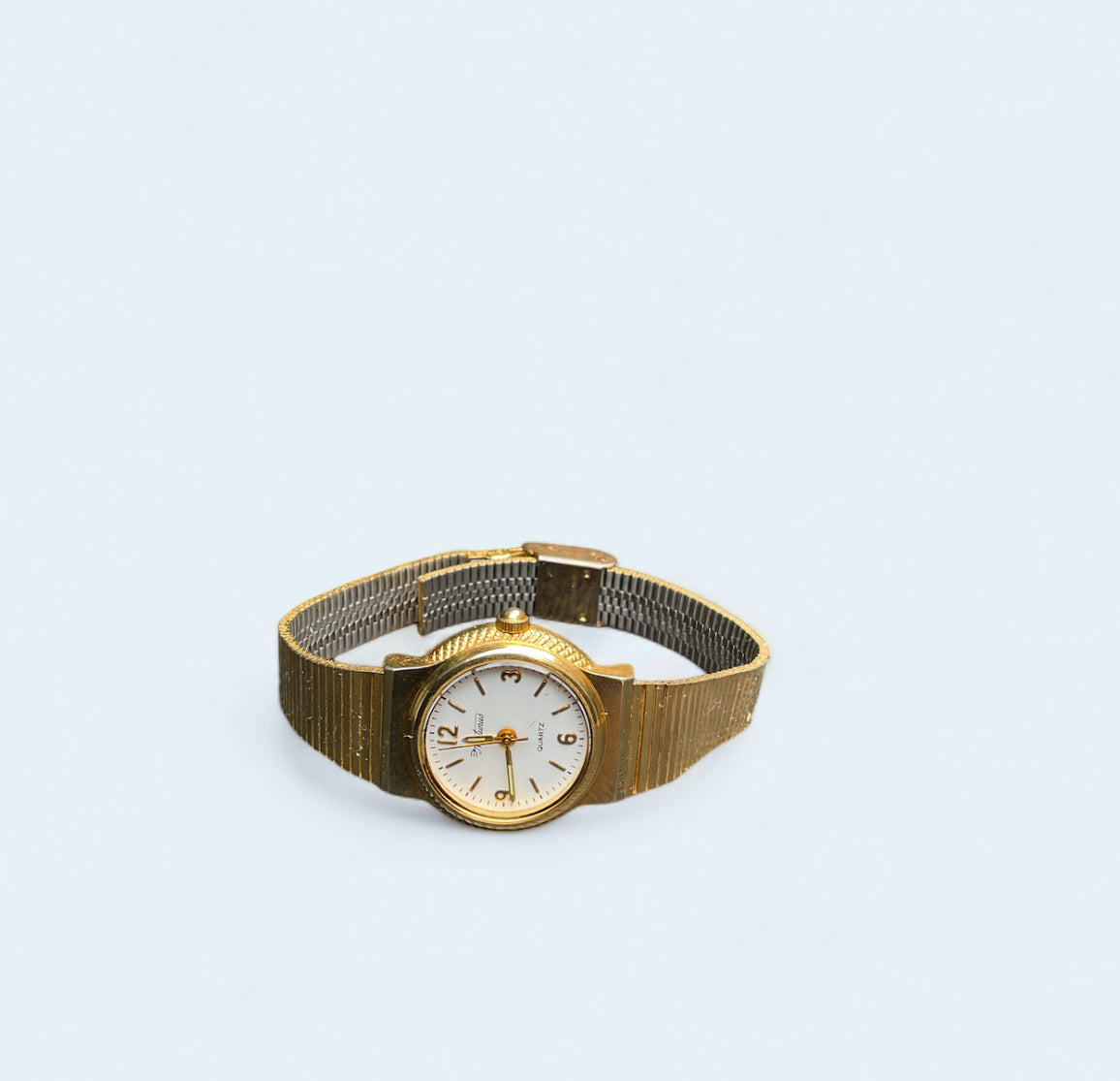 Unusual Neptunus vintage gold plated womes's cocktail dress  watch