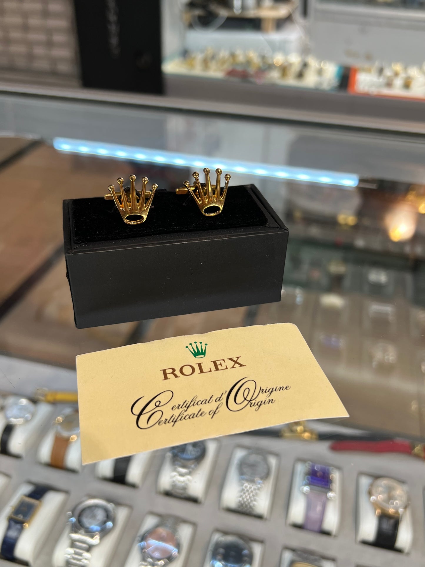 Genuine Rolex Basel World 2017 PR Gift Cufflinks