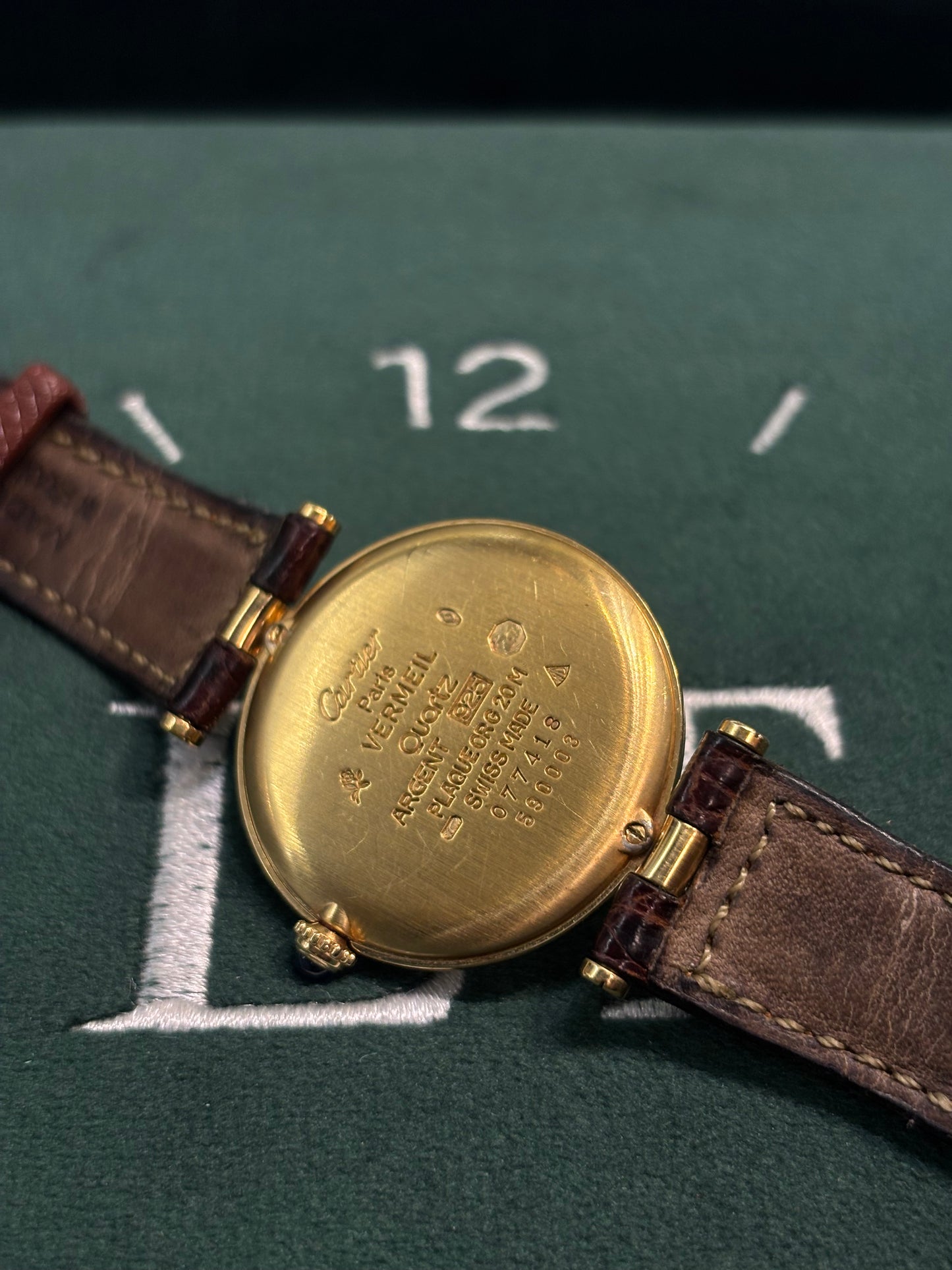 Vintage Cartier Must De Vendome Dress Watch