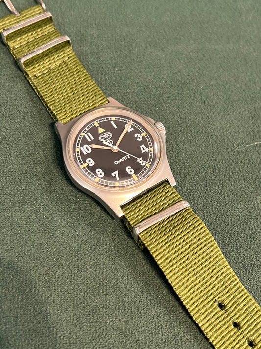 Vintage CWC W10 British Military Issue Quartz Wrist Watch 1997