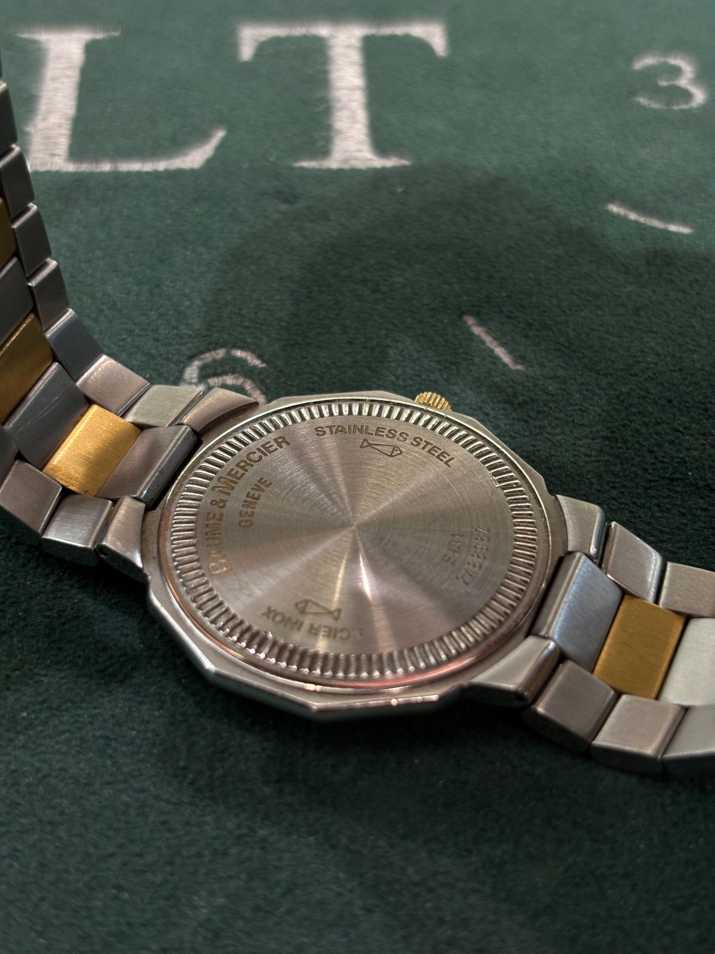 Vintage Gents Quartz Baume & Mercier Riviera