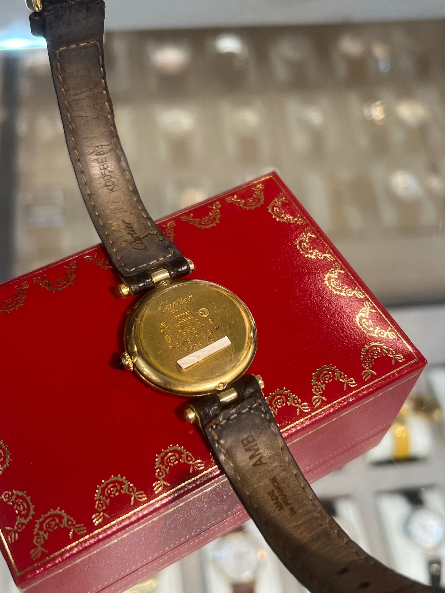 Vintage Cartier Must De Vendome Dress Watch