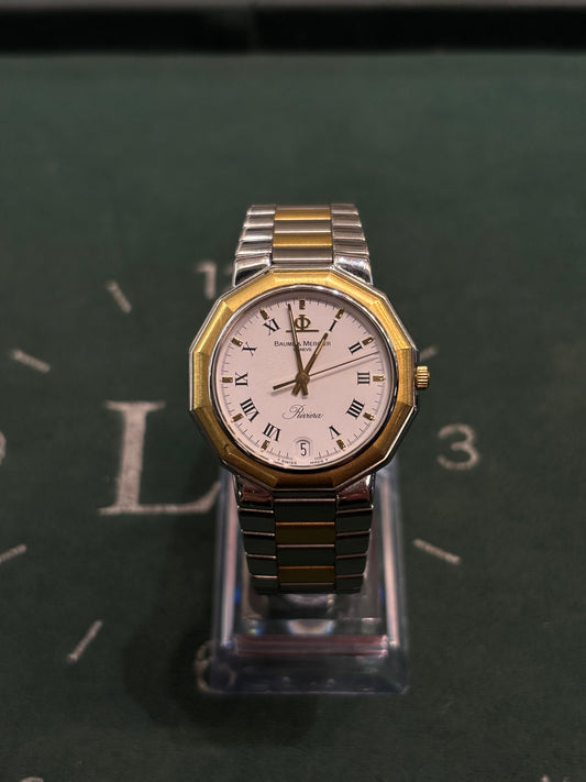 Vintage Gents Quartz Baume & Mercier Riviera