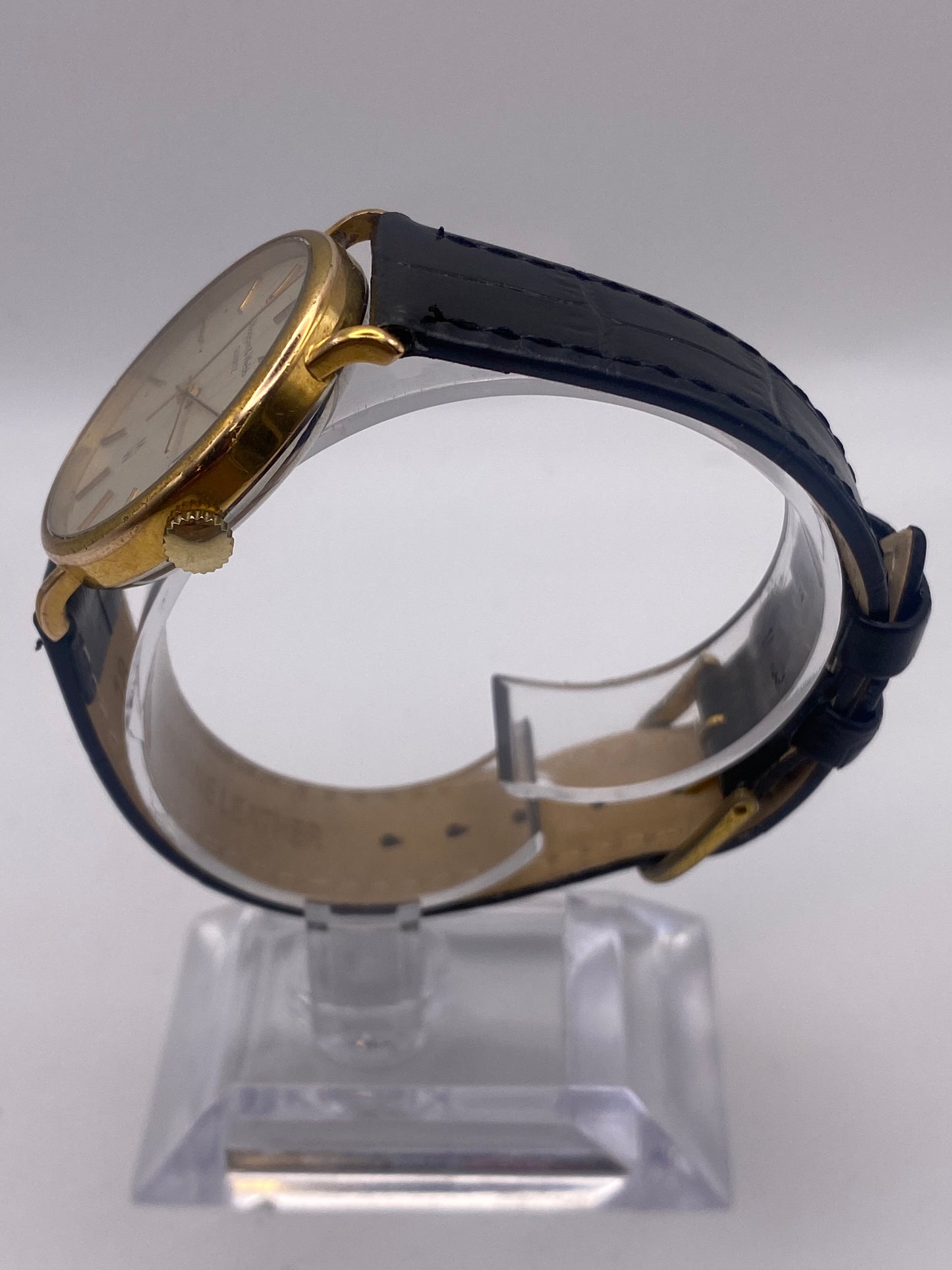 Vintage Mappin & Webb Gold Plated Gents Quartz Dress Watch