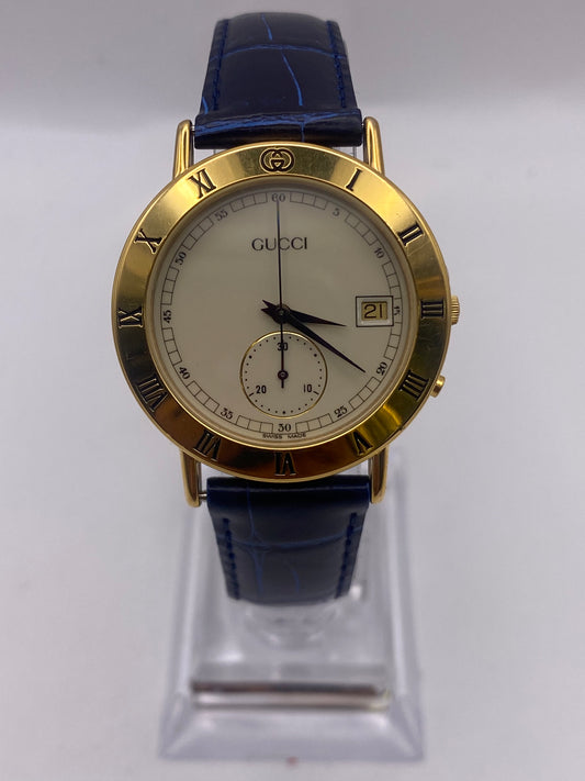 Vintage Gucci Gents Monopusher Quartz Chronograph Ref 3800M
