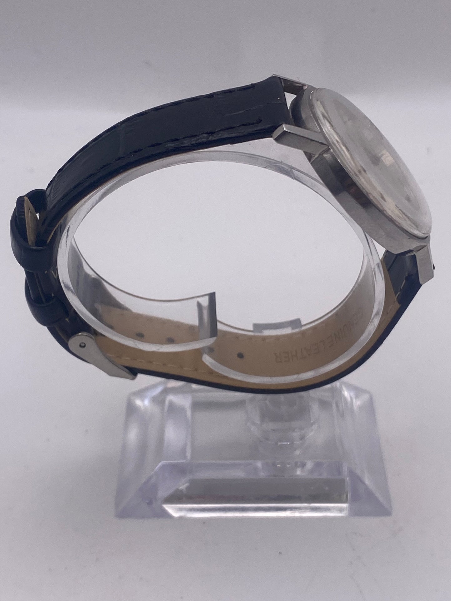 Vintage Favre-Leuba Gents Stainless Steel Automatic Mechanical Dress Watch
