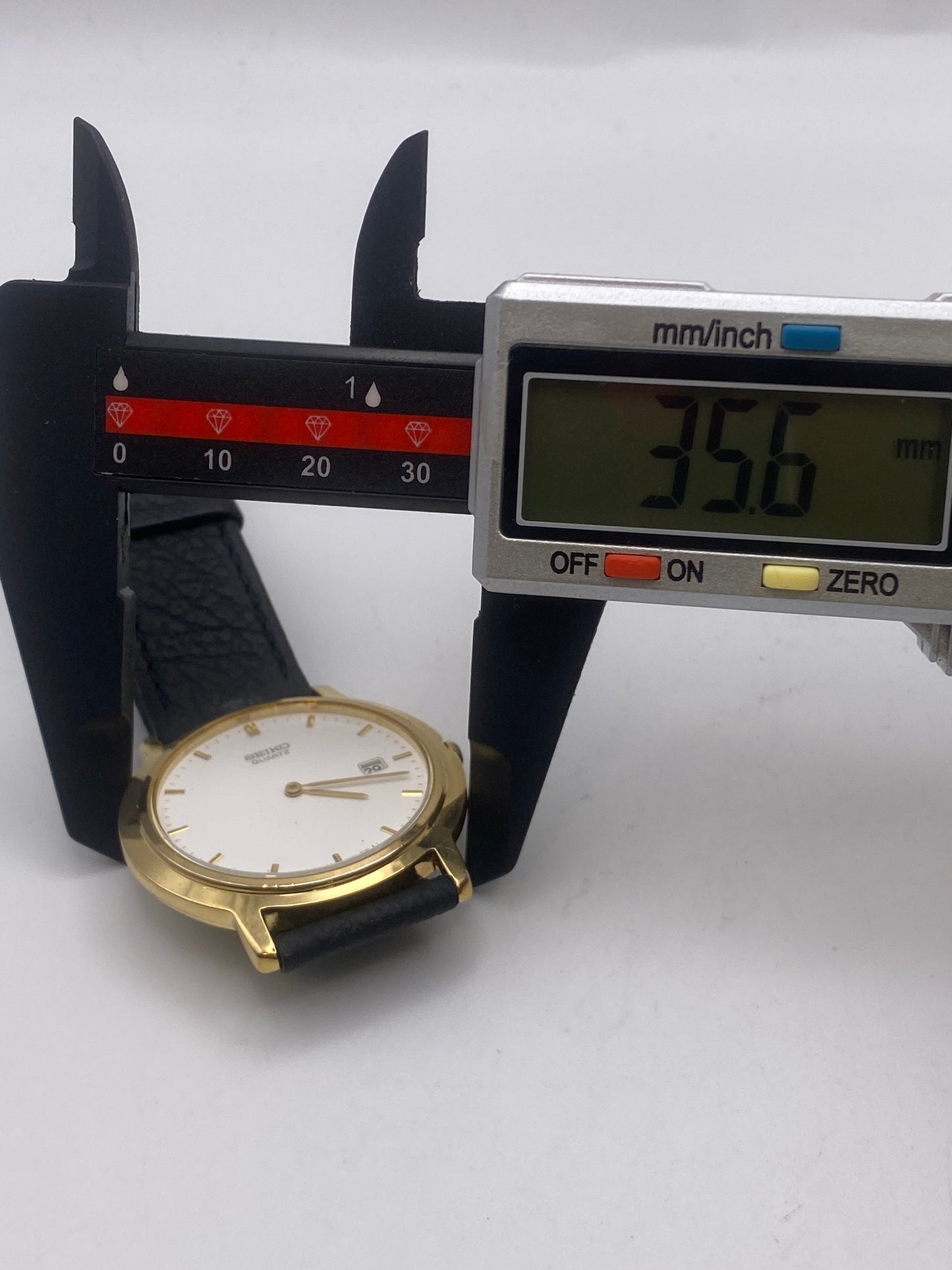 Vintage Seiko Gents Gold Plated Quartz Dress Watch