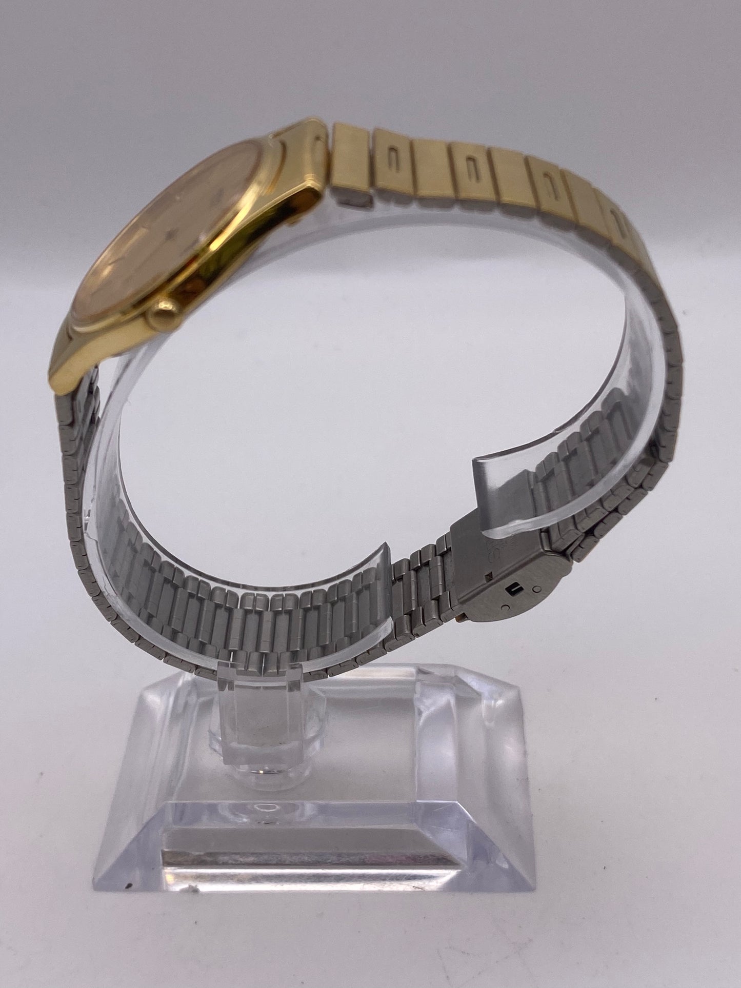 Seiko Gents Quartz Gold Plated Dress Watch