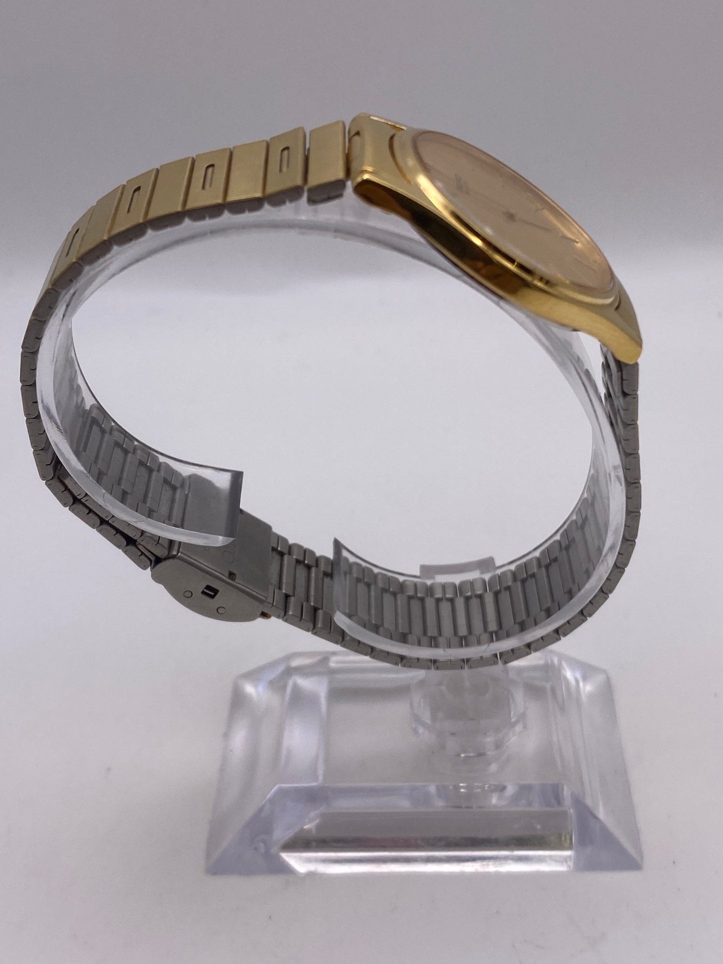 Seiko Gents Quartz Gold Plated Dress Watch