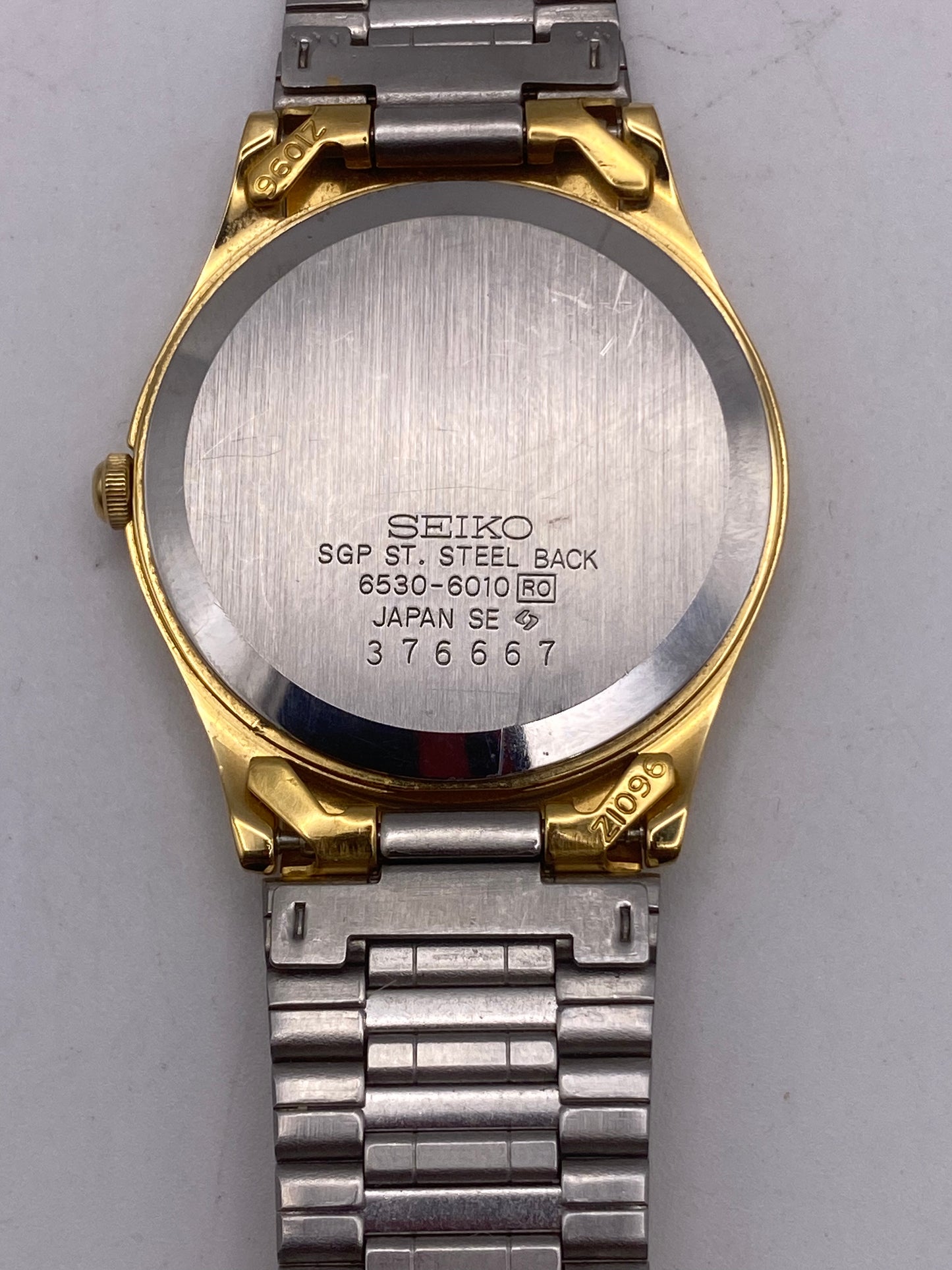 Seiko Gents Quartz Gold Plated Dress Watch