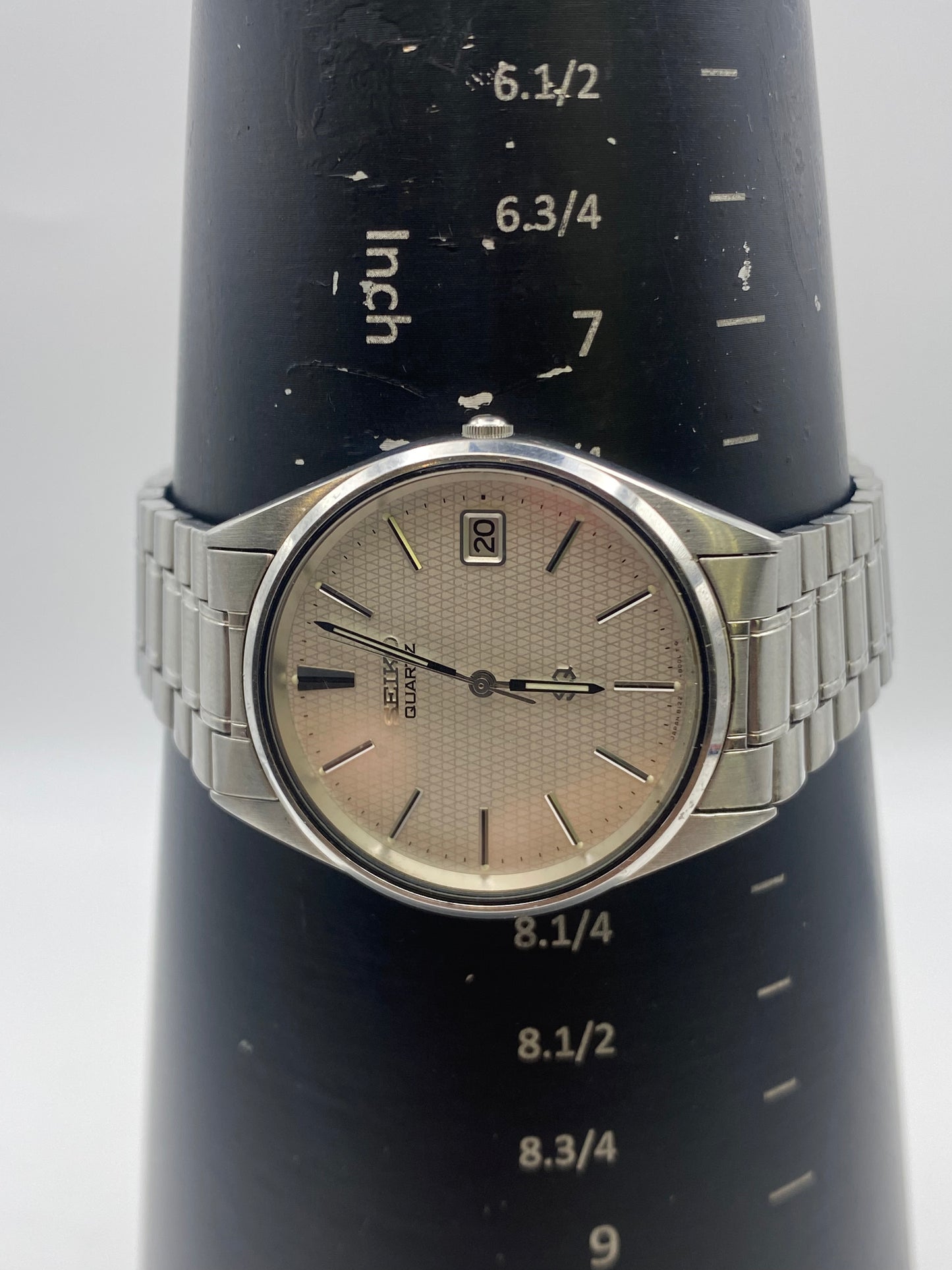 Vintage Gents Seiko SQ Quartz Stainless Steel Dress Watch