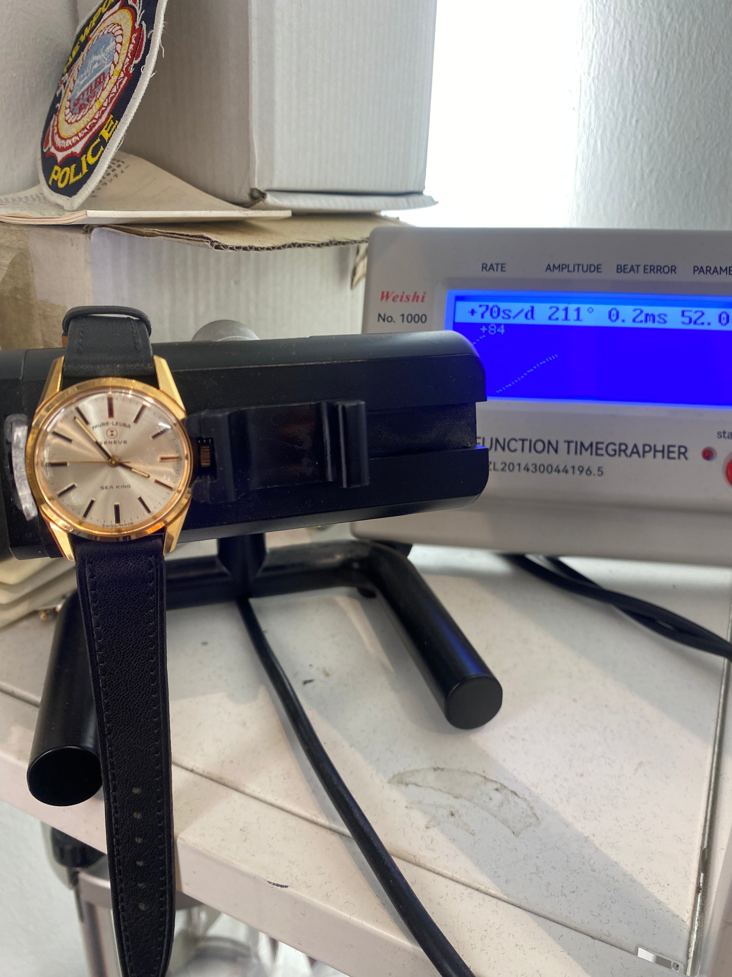 Vintage Favre-Leuba Gents Silver Dial Gold Plated Manual Wind Mechanical Dress Watch