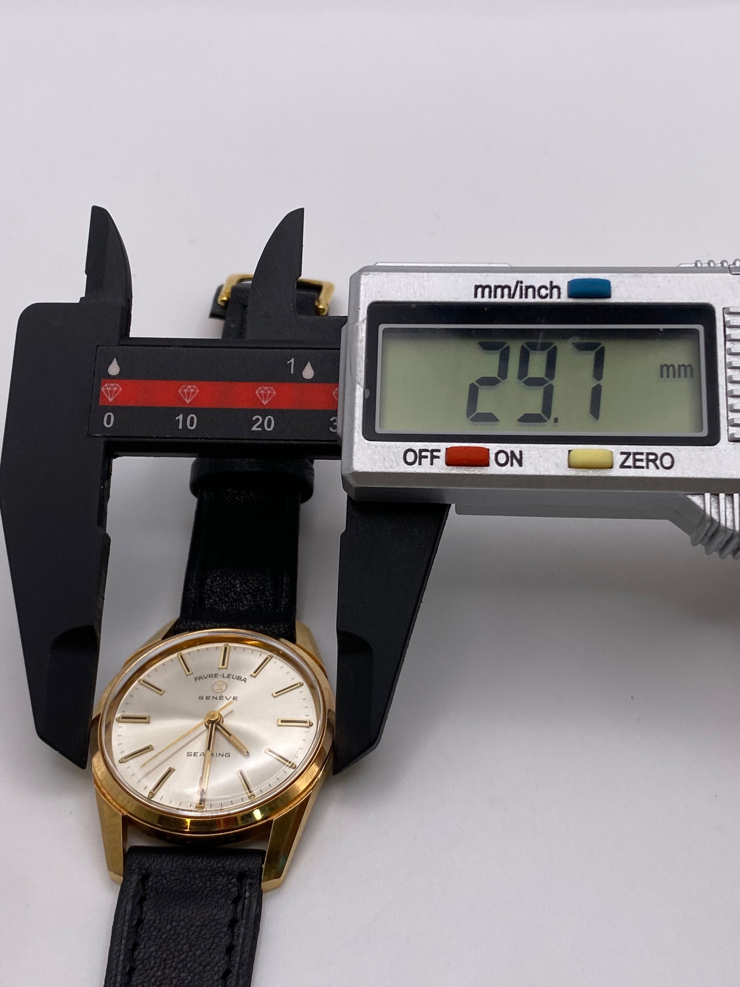 Vintage Favre-Leuba Gents Silver Dial Gold Plated Manual Wind Mechanical Dress Watch