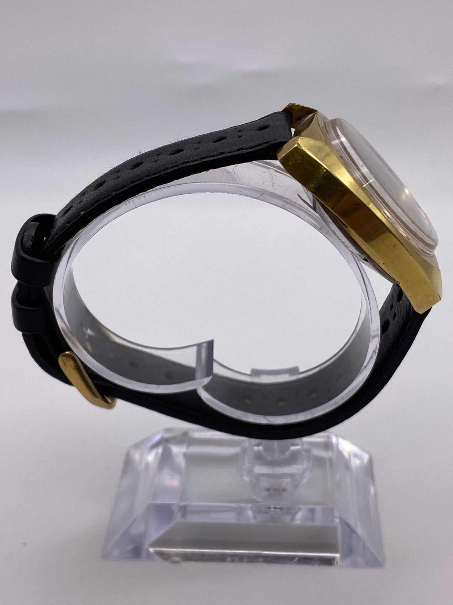 Vintage Gents Edox Delfin Gold Plated Automatic Mechanical Dress Watch