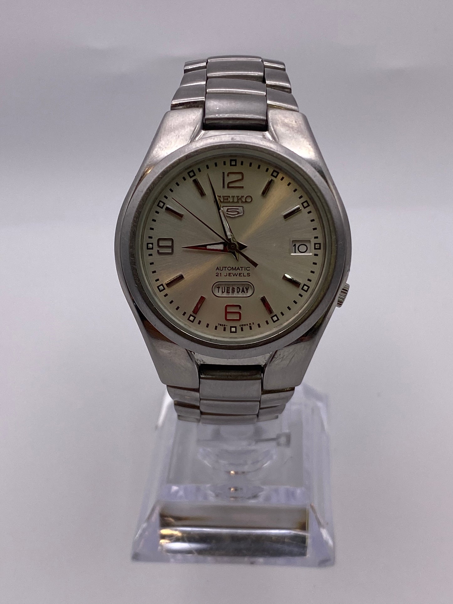 Seiko 5 Gents Stainless Steel Automatic Mechanical Dress Watch