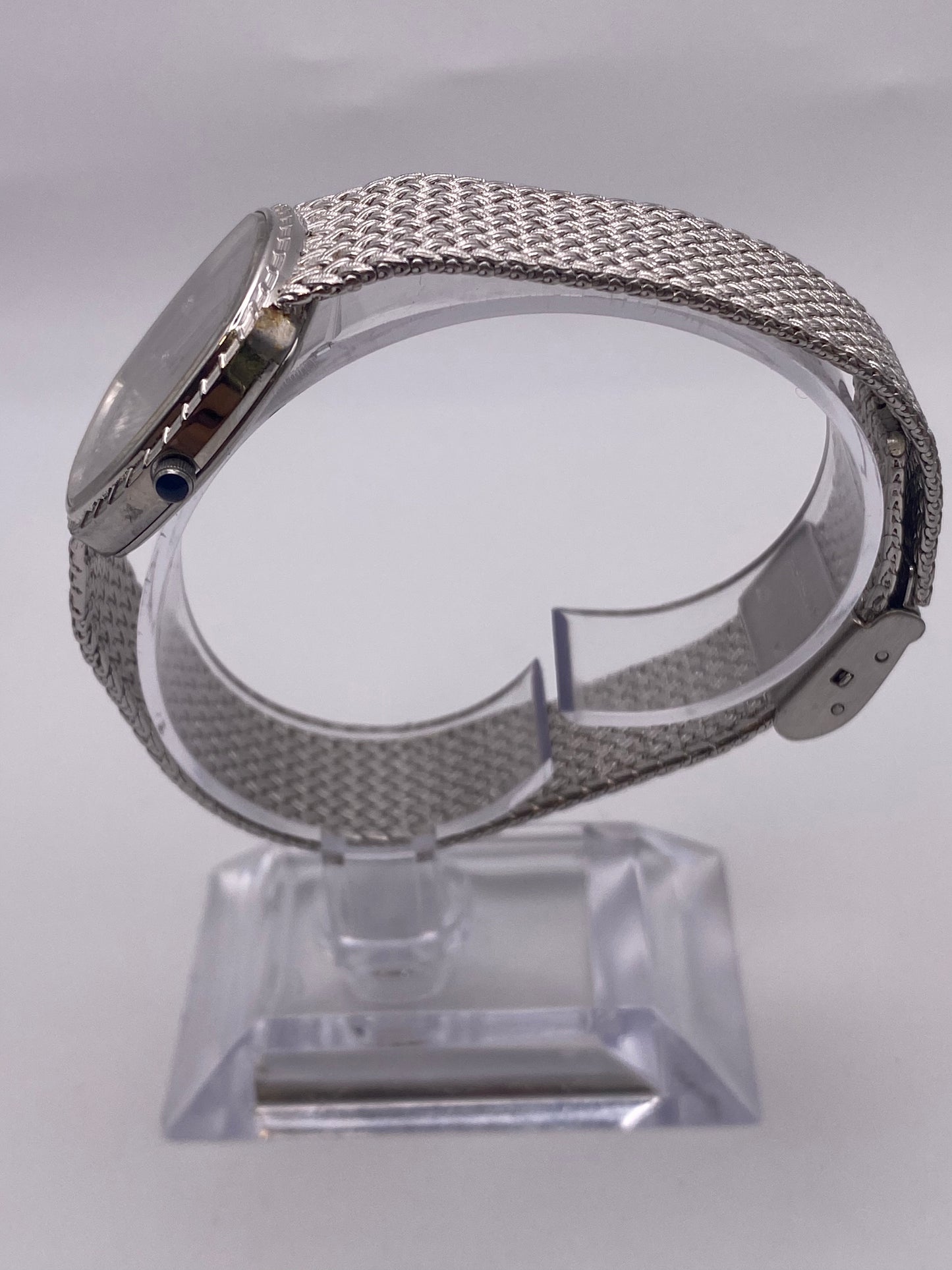 Vintage Cyma Gents Quartz Stainless Steel Dress Watch