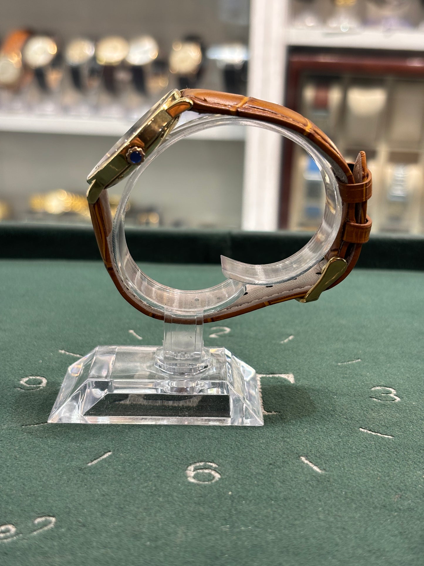 Vintage Gents Must de Cartier Ronde Quartz