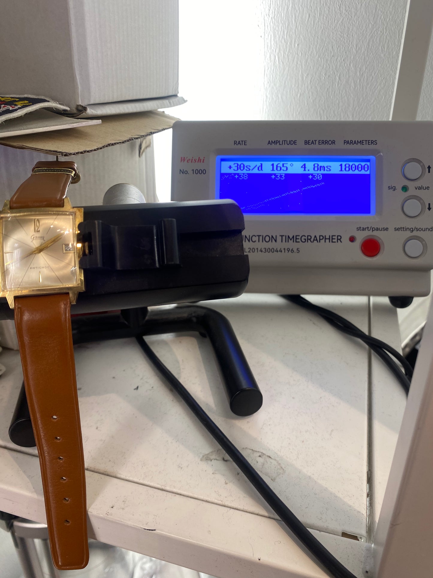 Vintage Gama Gents Anti-Choc Manual Wind Mechanical Dress Watch