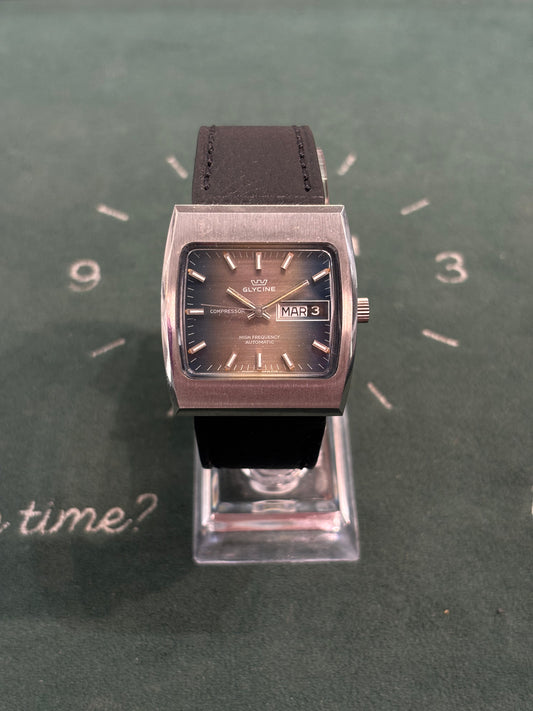 Vintage Gents Automatic Glycine Compressor