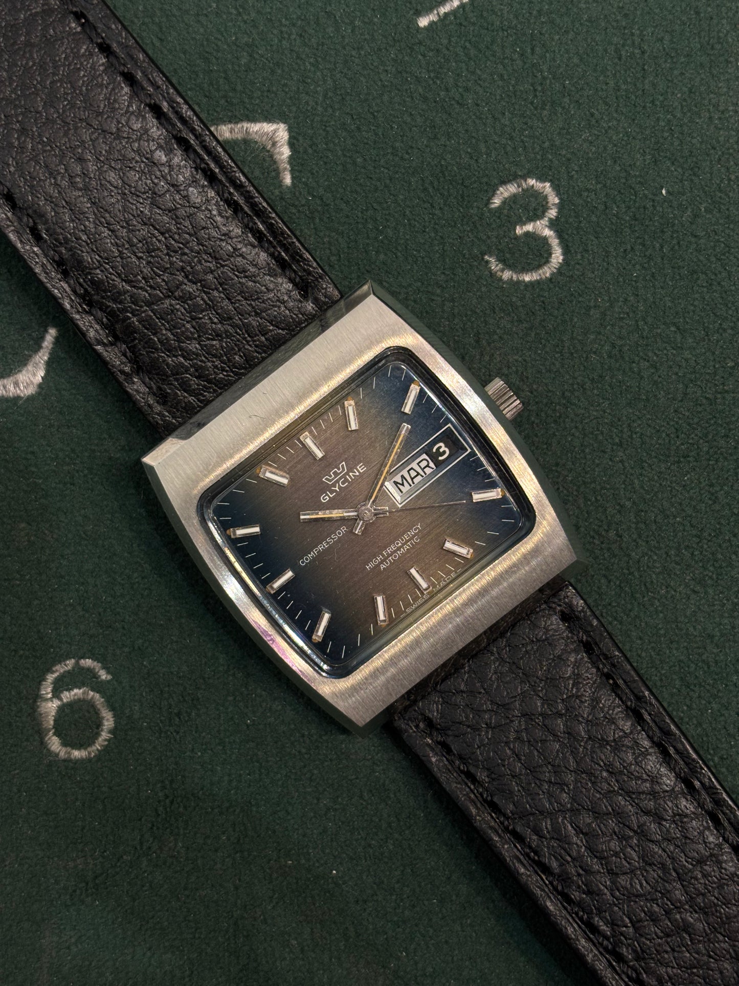 Vintage Gents Automatic Glycine Compressor