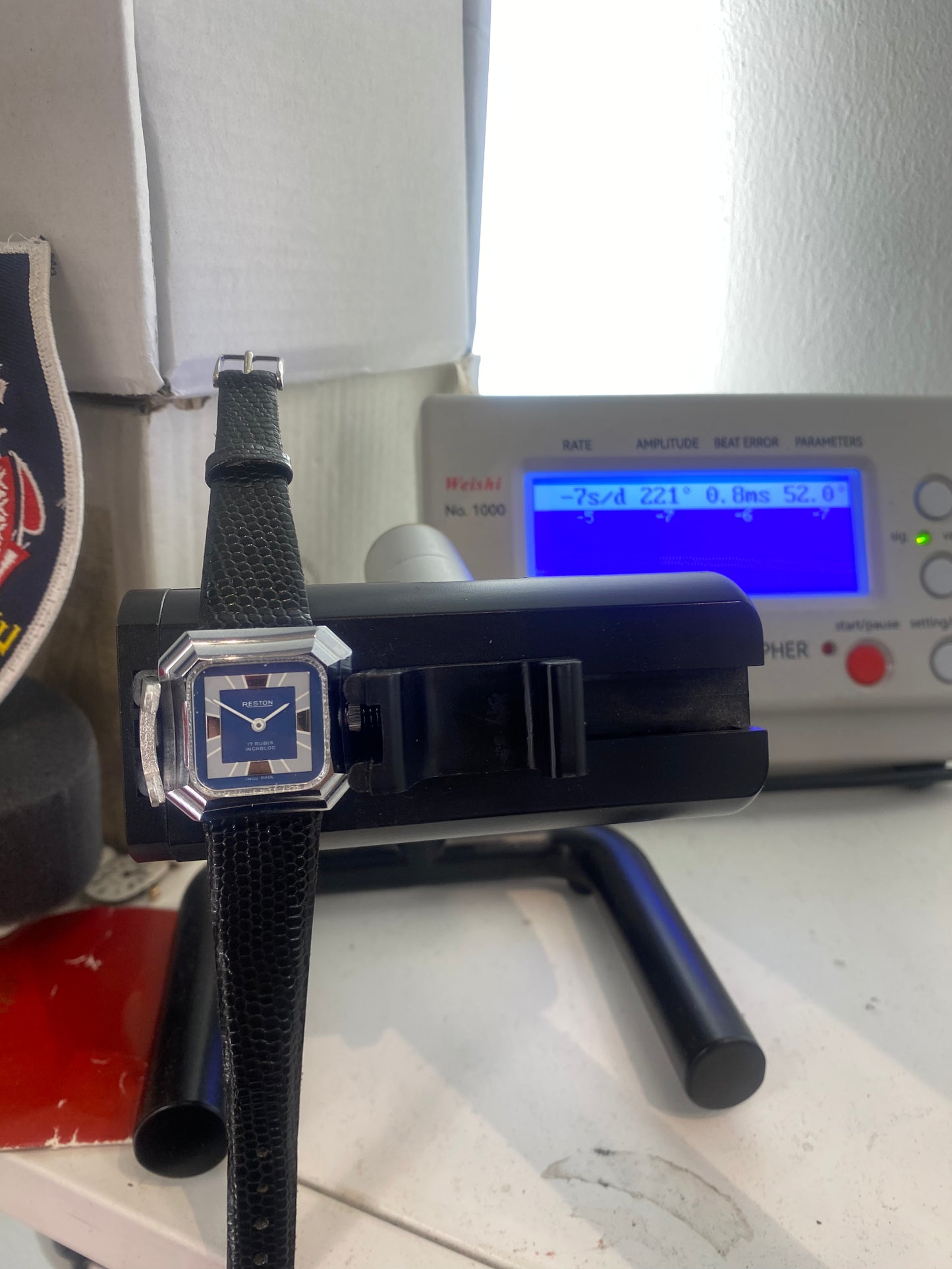 Vintage NOS Reston Manual Wind Mechanical Dress Watch