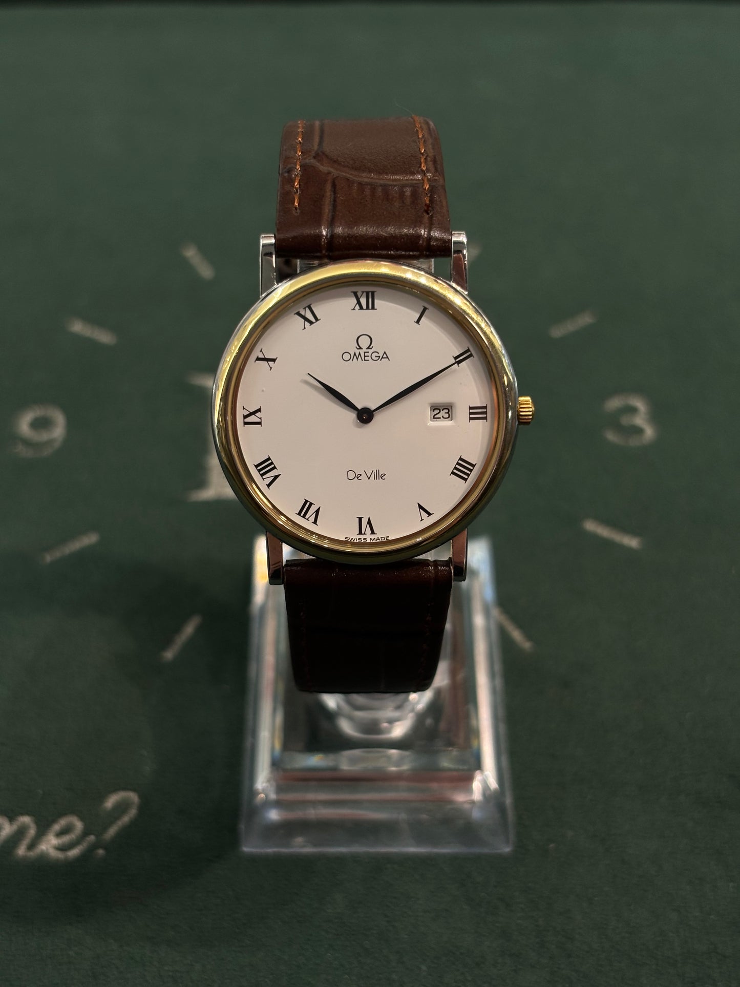 Vintage Gents Quartz Omega De Ville