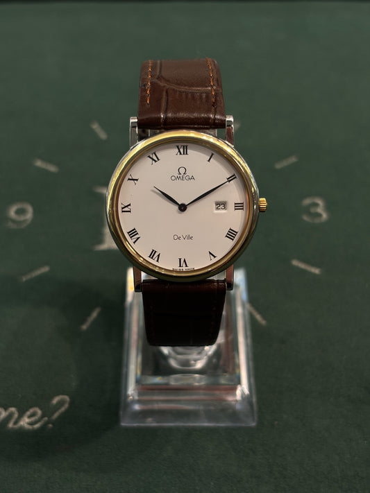 Vintage Gents Quartz Omega De Ville