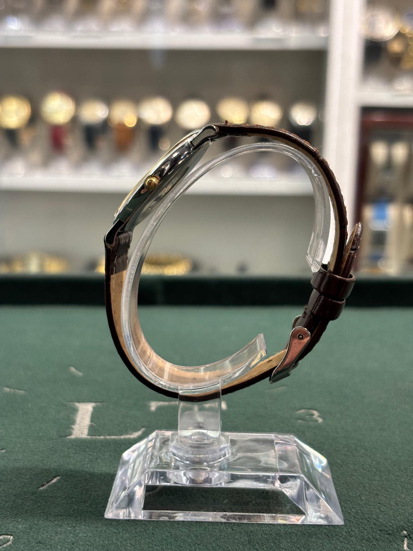 Vintage Gents Quartz Omega De Ville