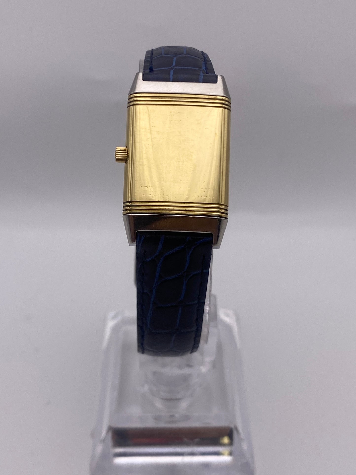 Jaeger-LeCoultre Reverso Quartz 18ct Gold & Stainless Steel Dress Watch With Box 20MM X 33MM