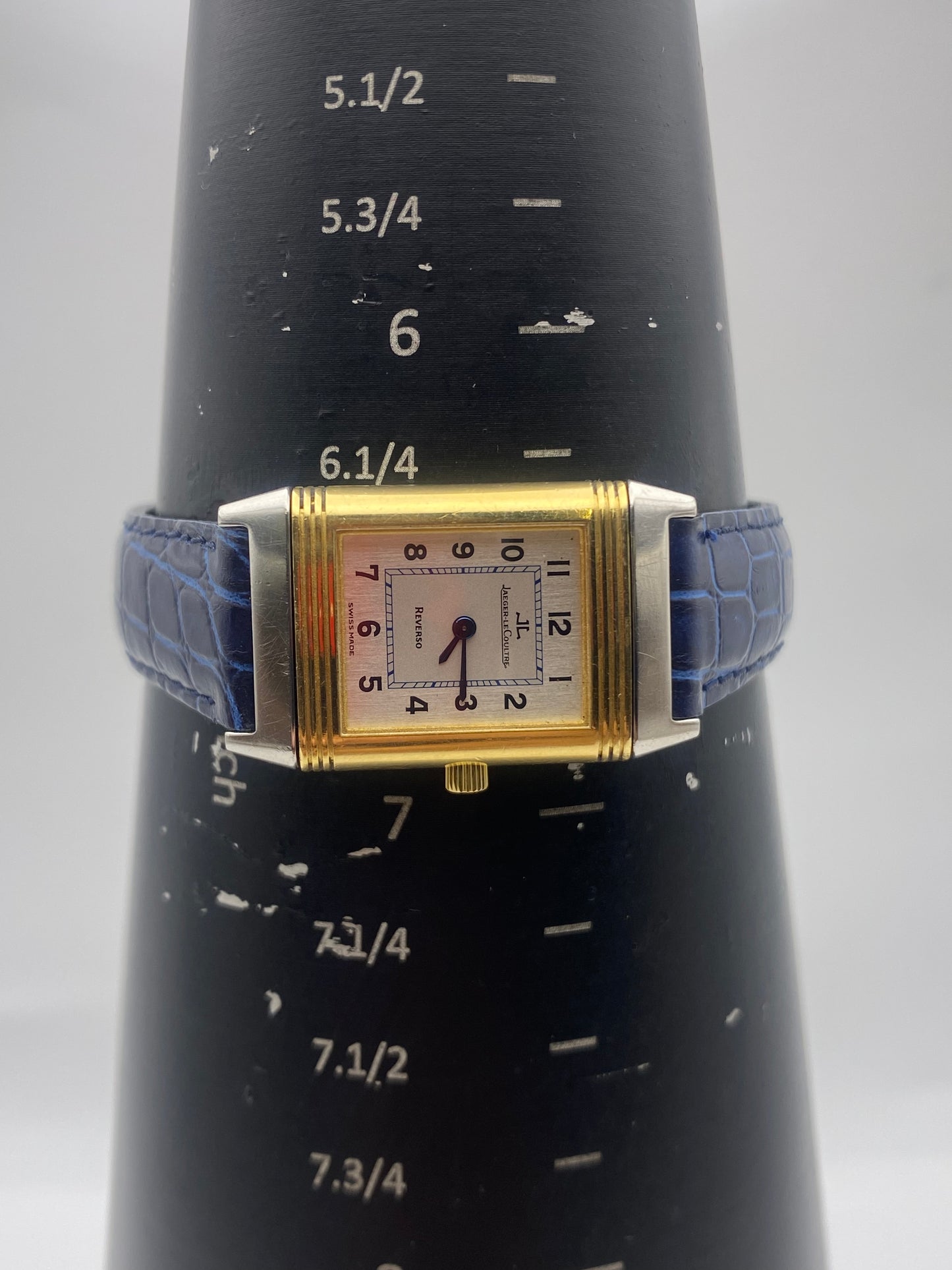 Jaeger-LeCoultre Reverso Quartz 18ct Gold & Stainless Steel Dress Watch With Box 20MM X 33MM