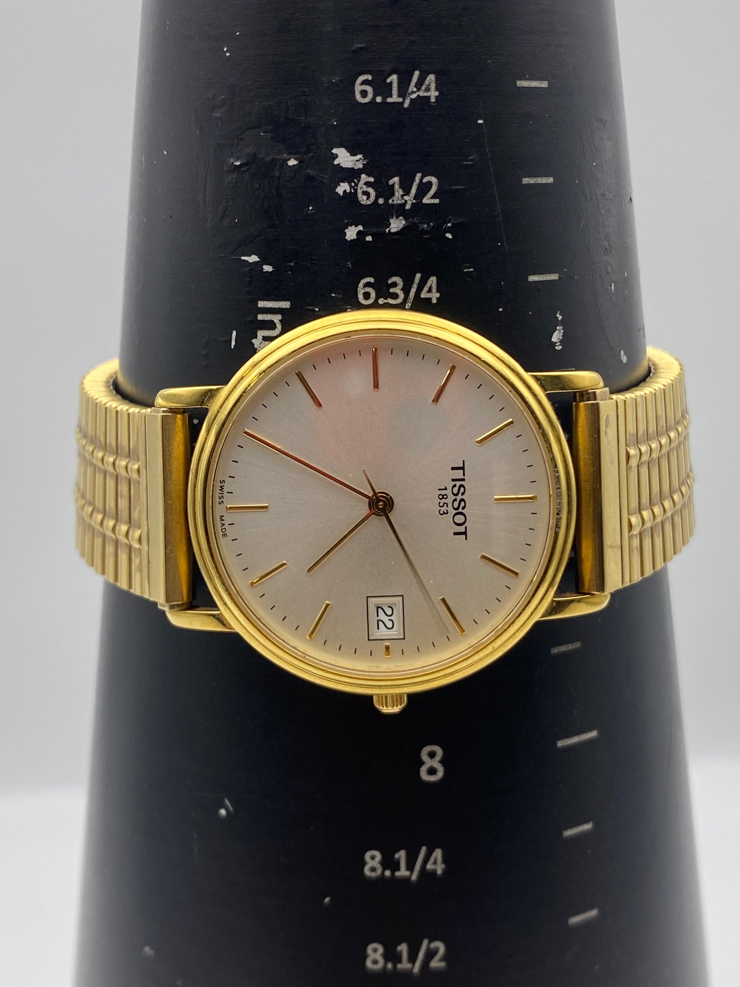 Tissot Gents Quartz Gold Plated Dress Watch