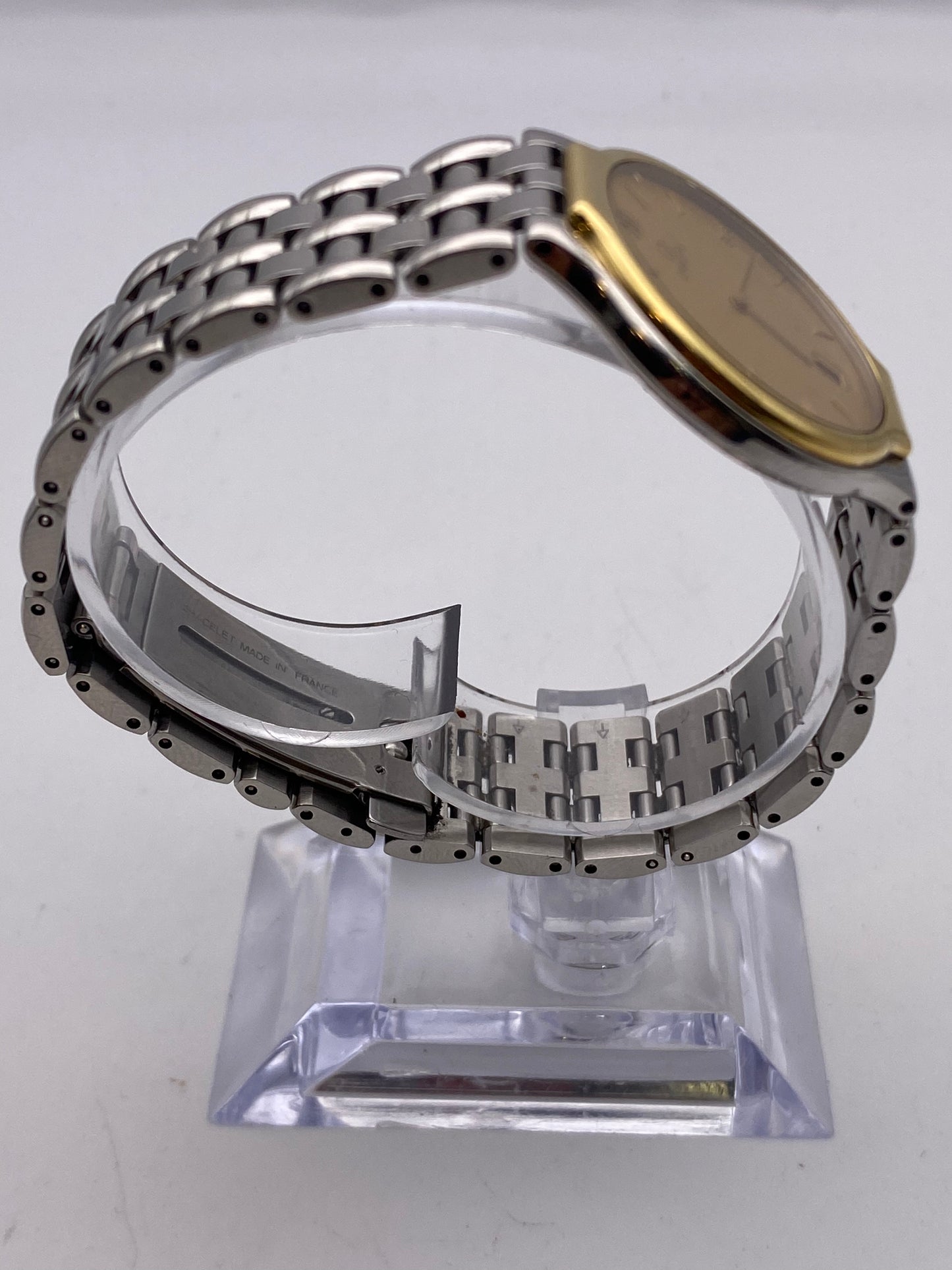 Vintage Omega De Ville Gents Quartz Two Tone Dress Watch