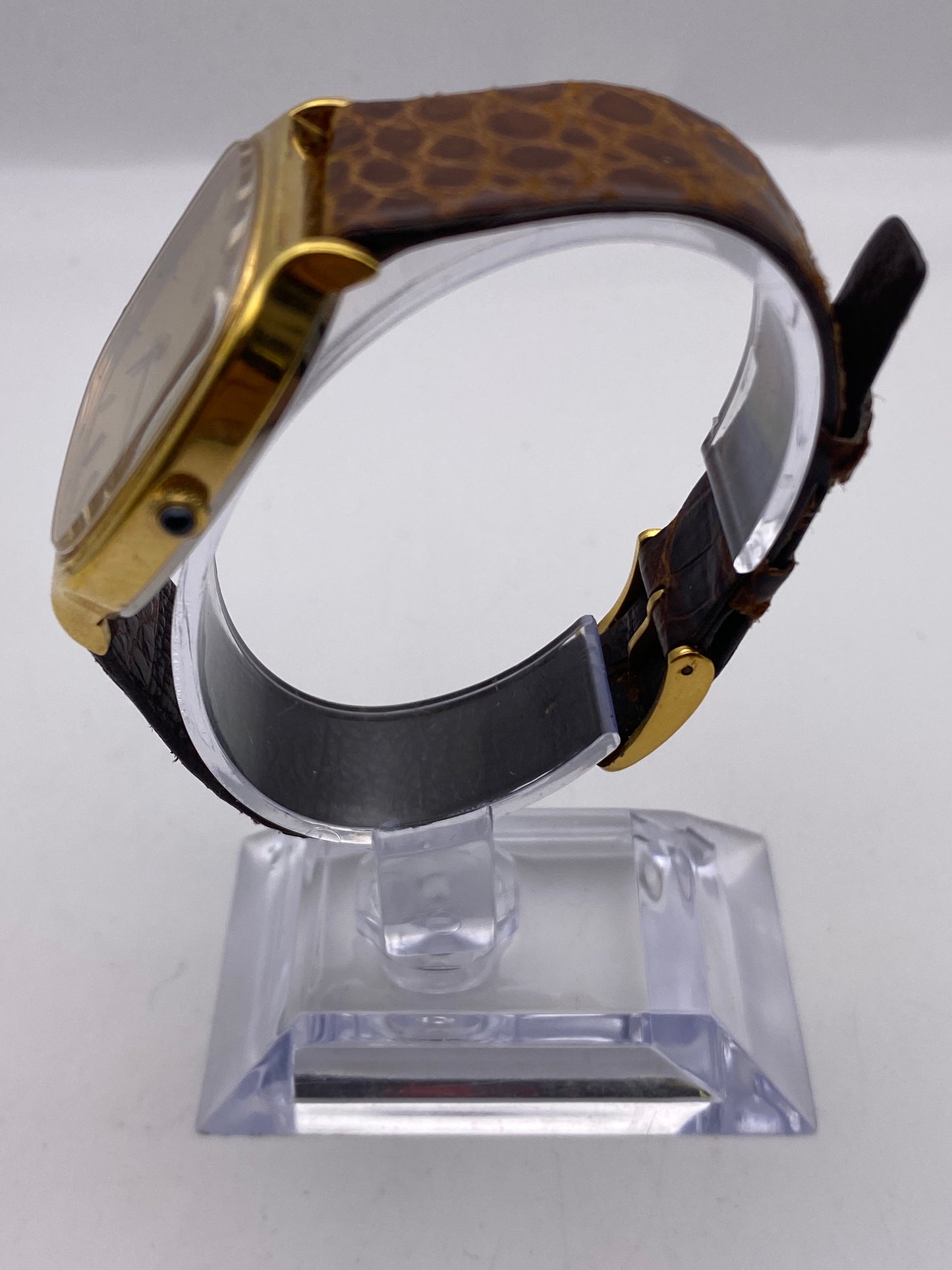 Vintage Gents Longines Gold Plated Quartz Dress Watch
