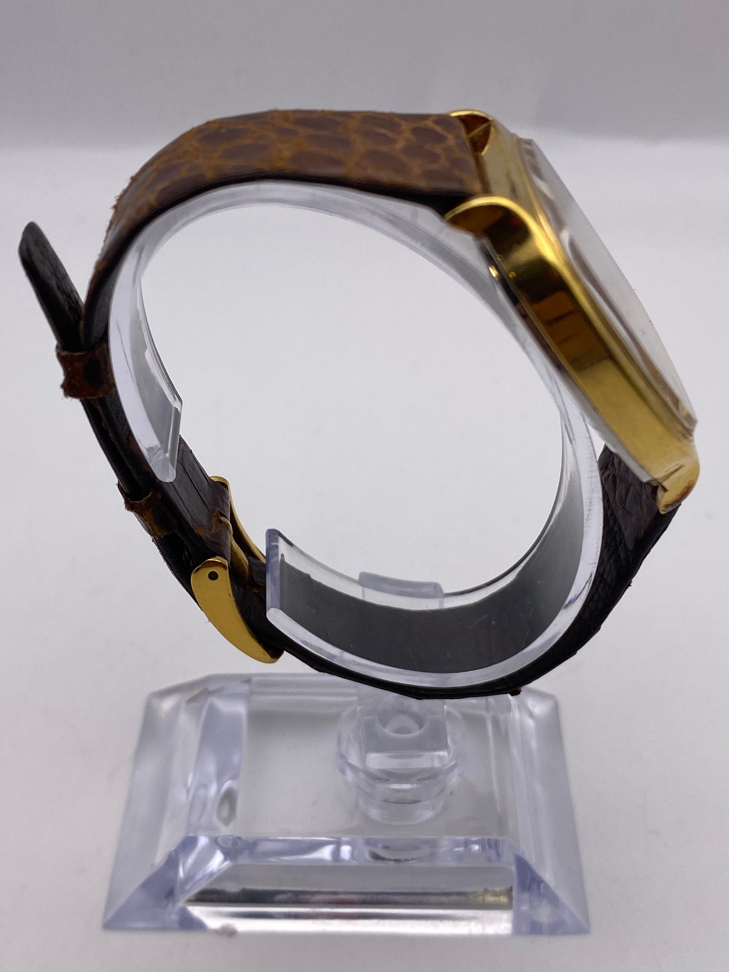 Vintage Gents Longines Gold Plated Quartz Dress Watch
