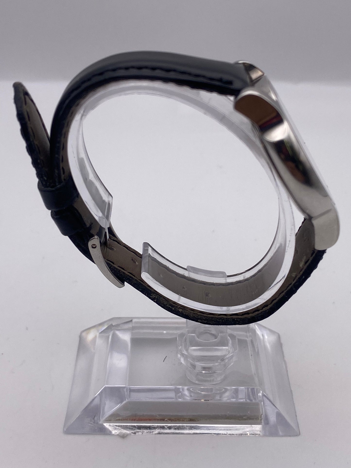 Bvlgari Solotempo Gents Quartz Black And White Dial Dress Watch