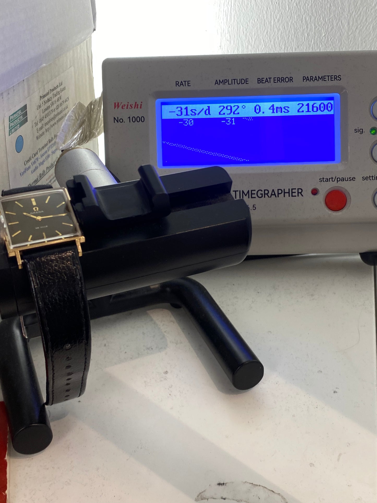 Vintage Omega De Ville 9ct Gold Manual Wind Mechanical Gents Dress Watch