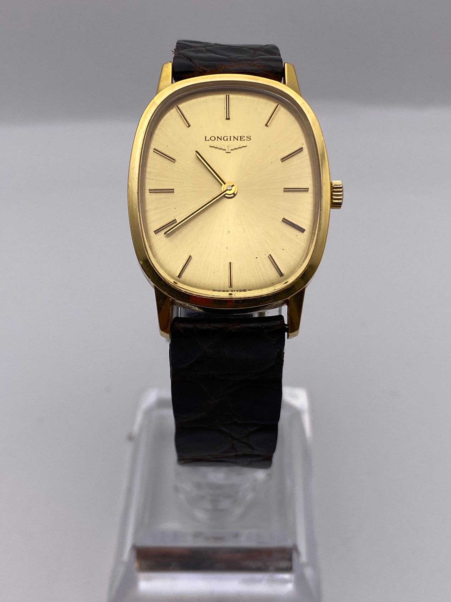 Vintage Longines Elipse Gold Plated Manual Wind Mechanical Dress Watch