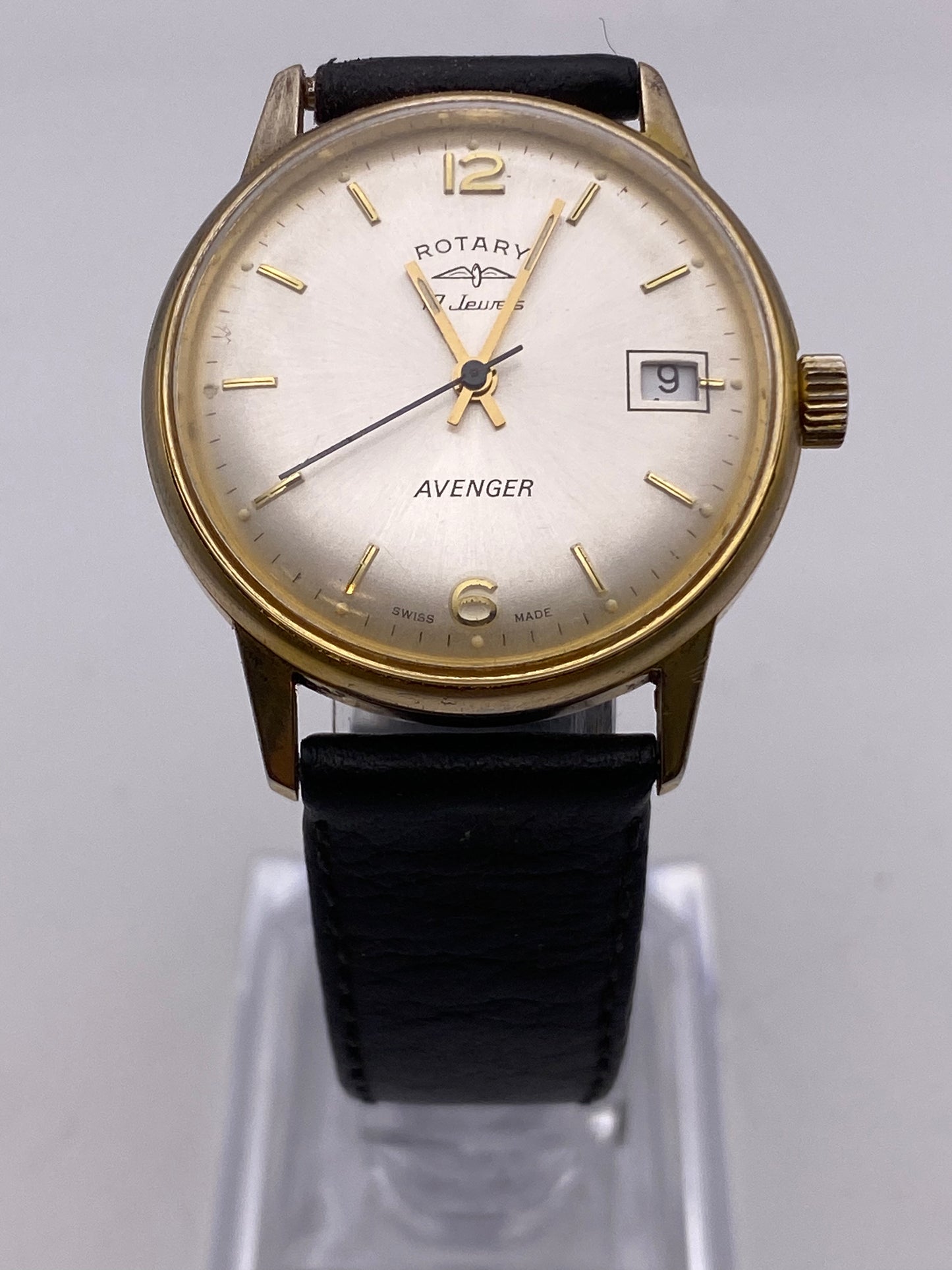 Vintage Rotary Avenger Manual Wind Mechanical Gents Dress Watch