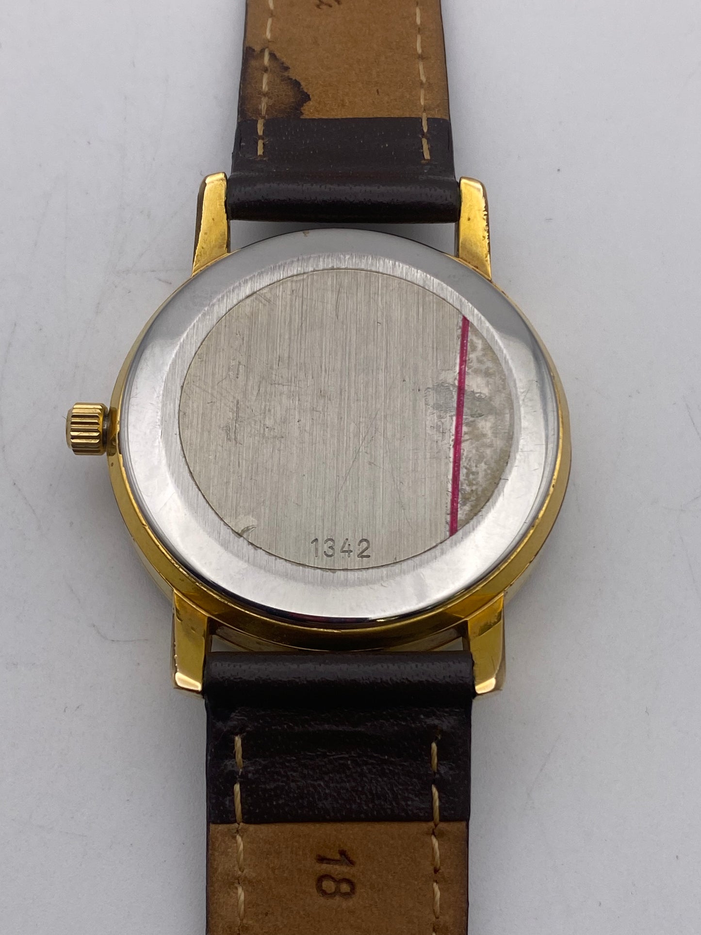 Vintage Omega Gold Plated Quartz cal.1342 Circa 1981 with Papers