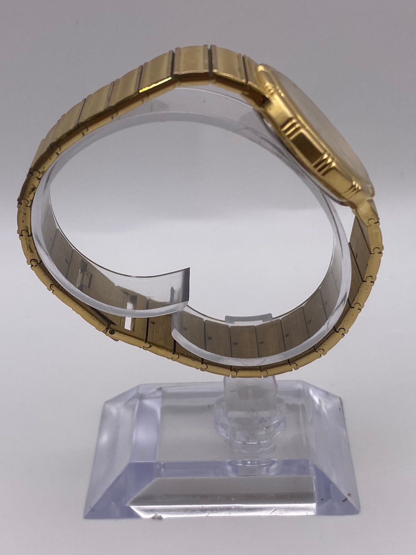 Vintage Rotary Gents Gold Plated Dress Watch With Box