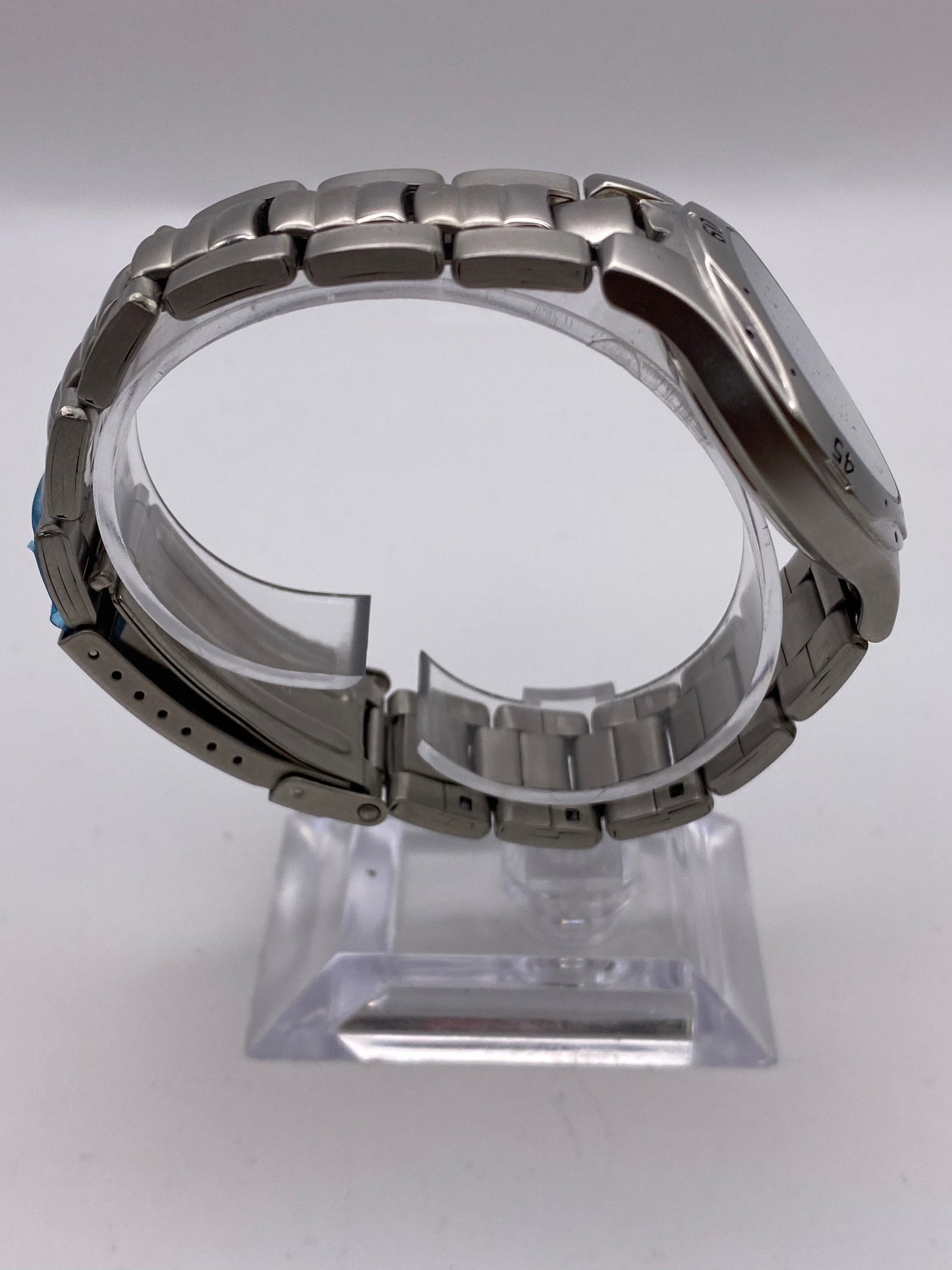 Sekonda Blue Dial Quartz Stainless Steel Sports Watch