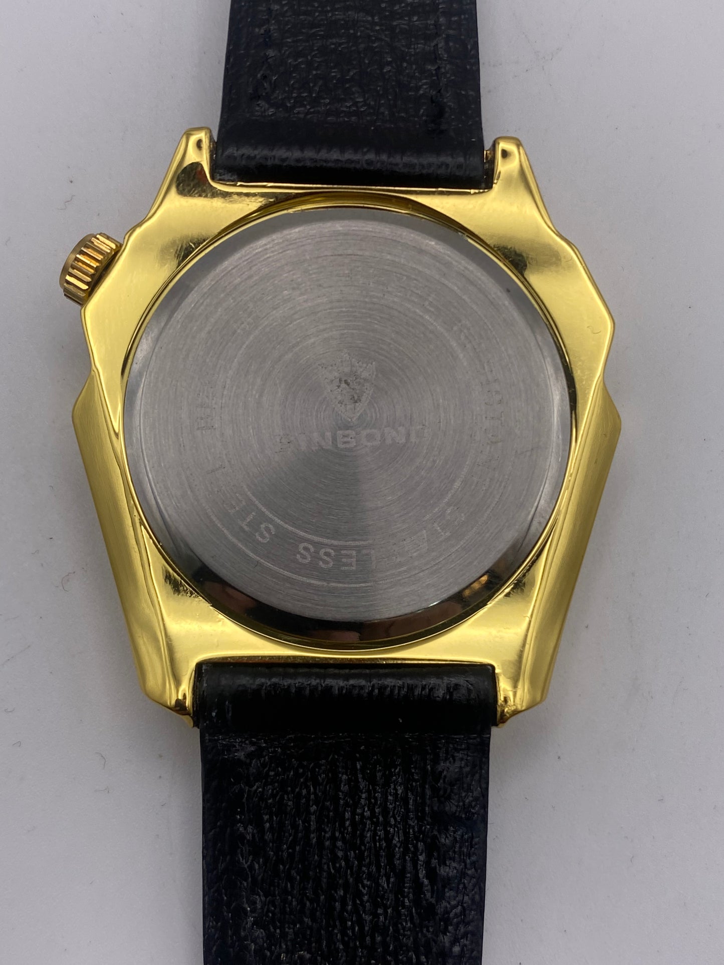 Unusual Gents Binbond Quartz Jump Hour Dress Watch