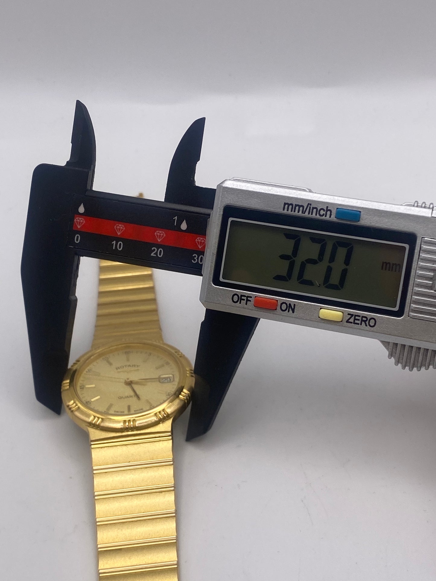 Vintage Rotary Gents Gold Plated Dress Watch With Box